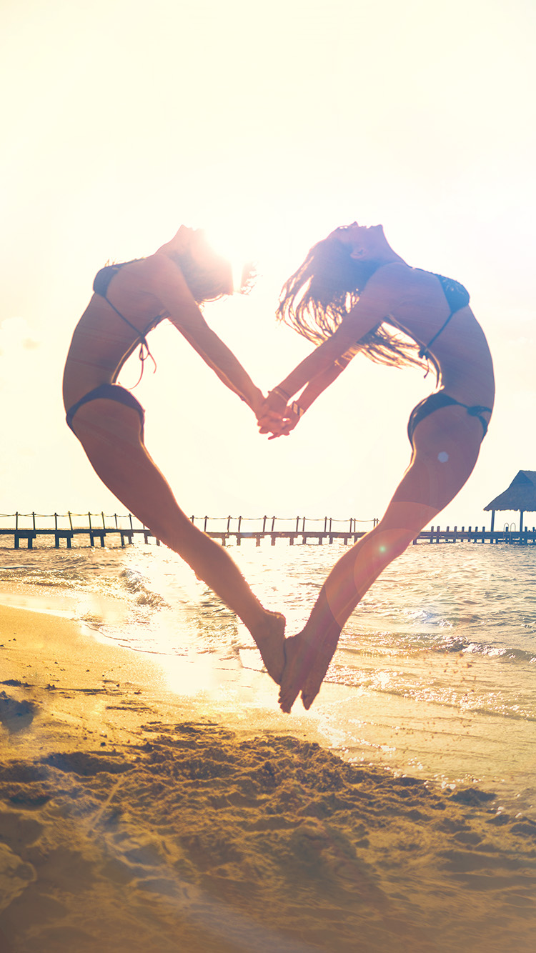 Love Beach Sunny Summer Happy