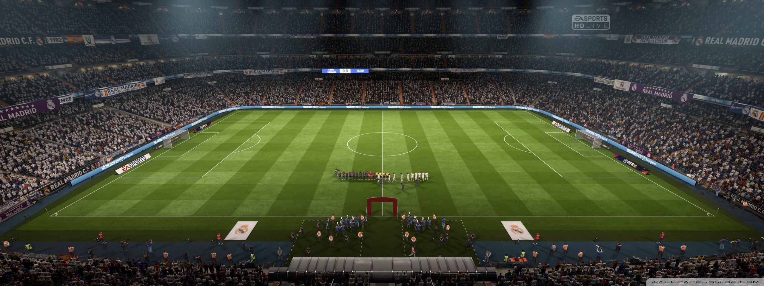 Santiago Bernabeu Madrid Vs FC