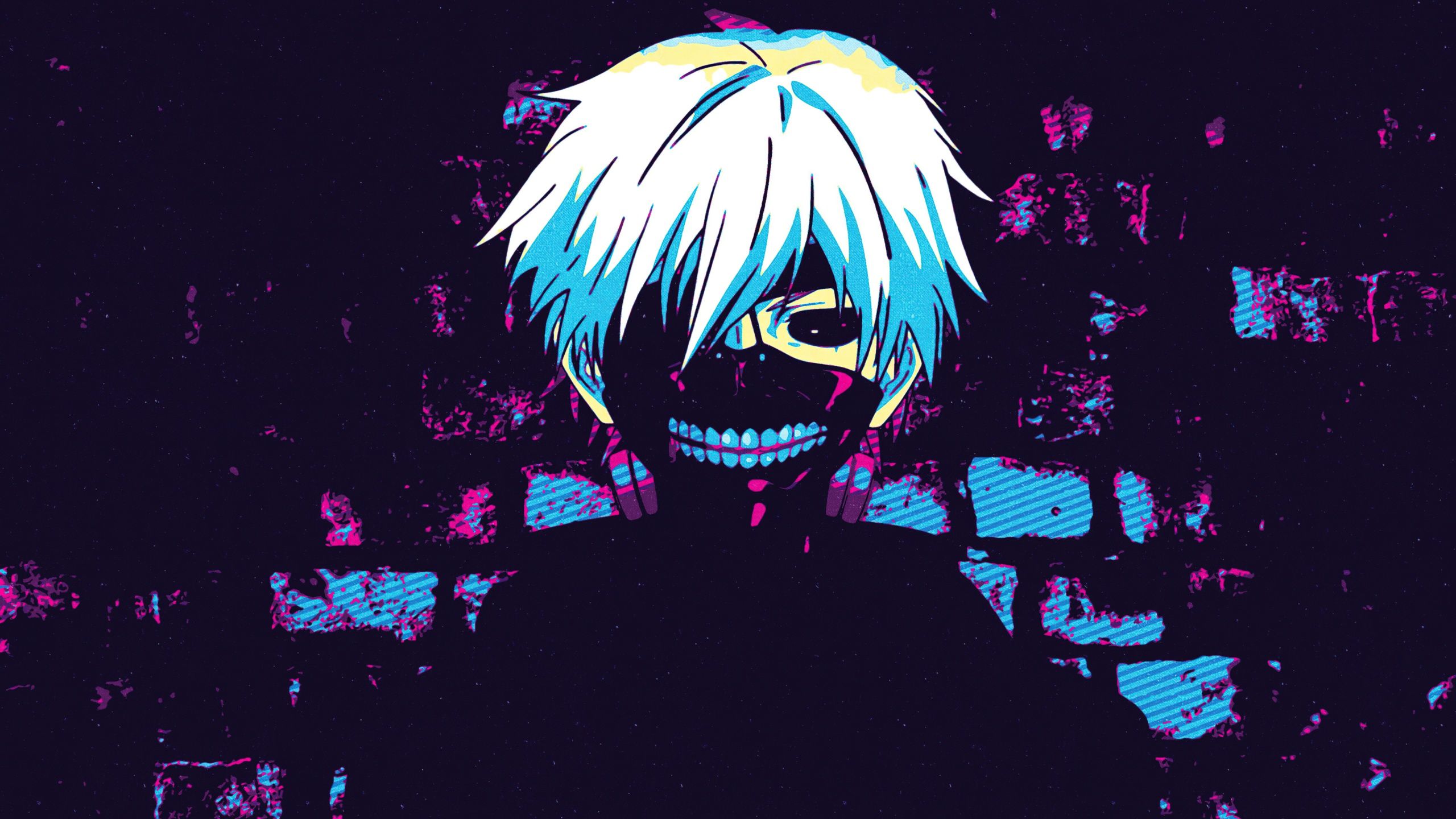 Ken Kaneki Wallpaper 4K, Digital Art