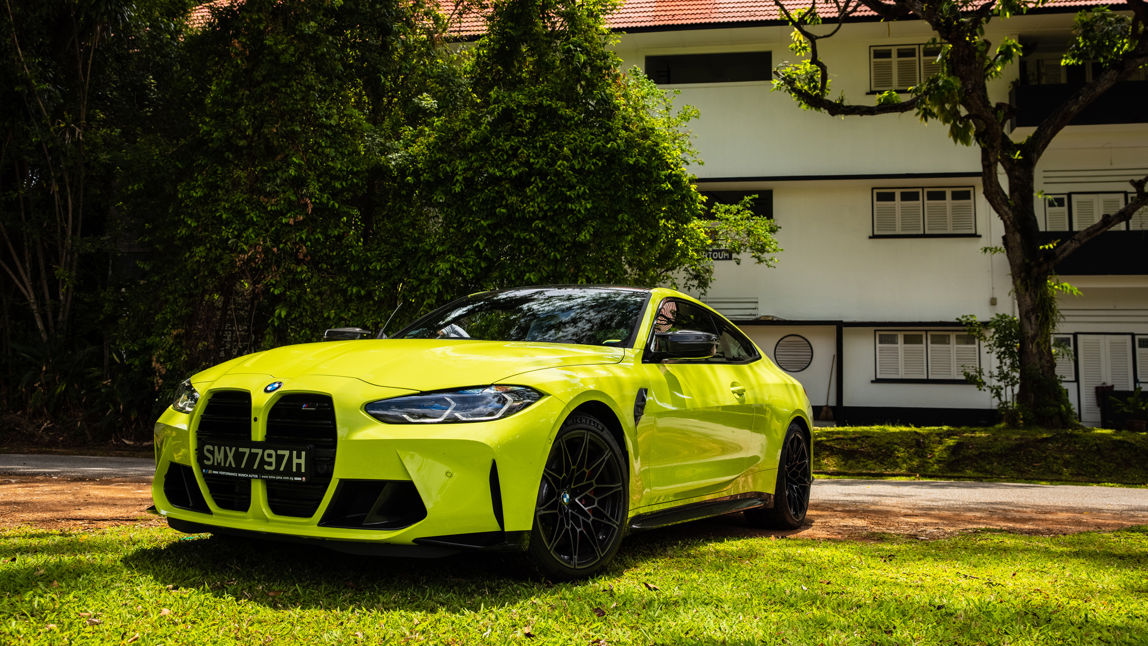 BMW M4 Competition 2021 4K Wallpaper