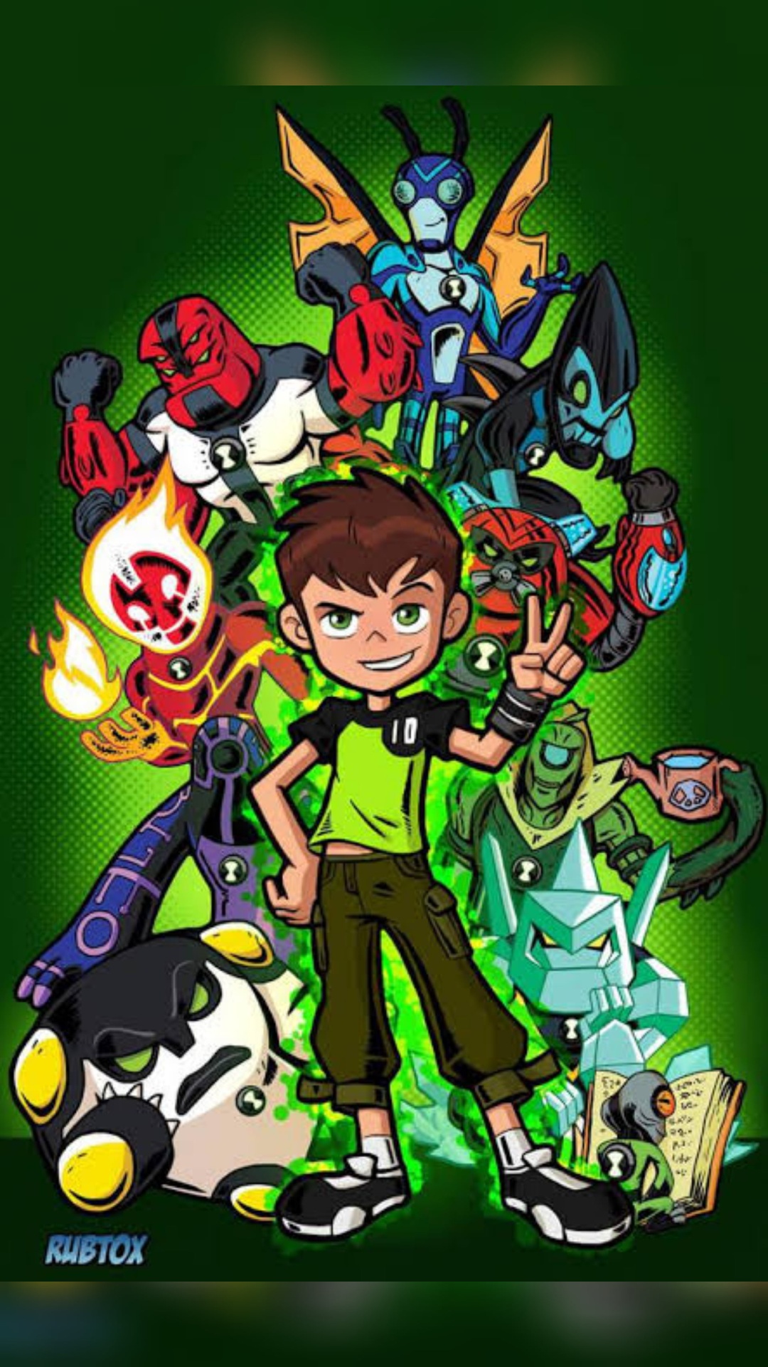 Best Ben 10 iphone Wallpaper [ HQ ]