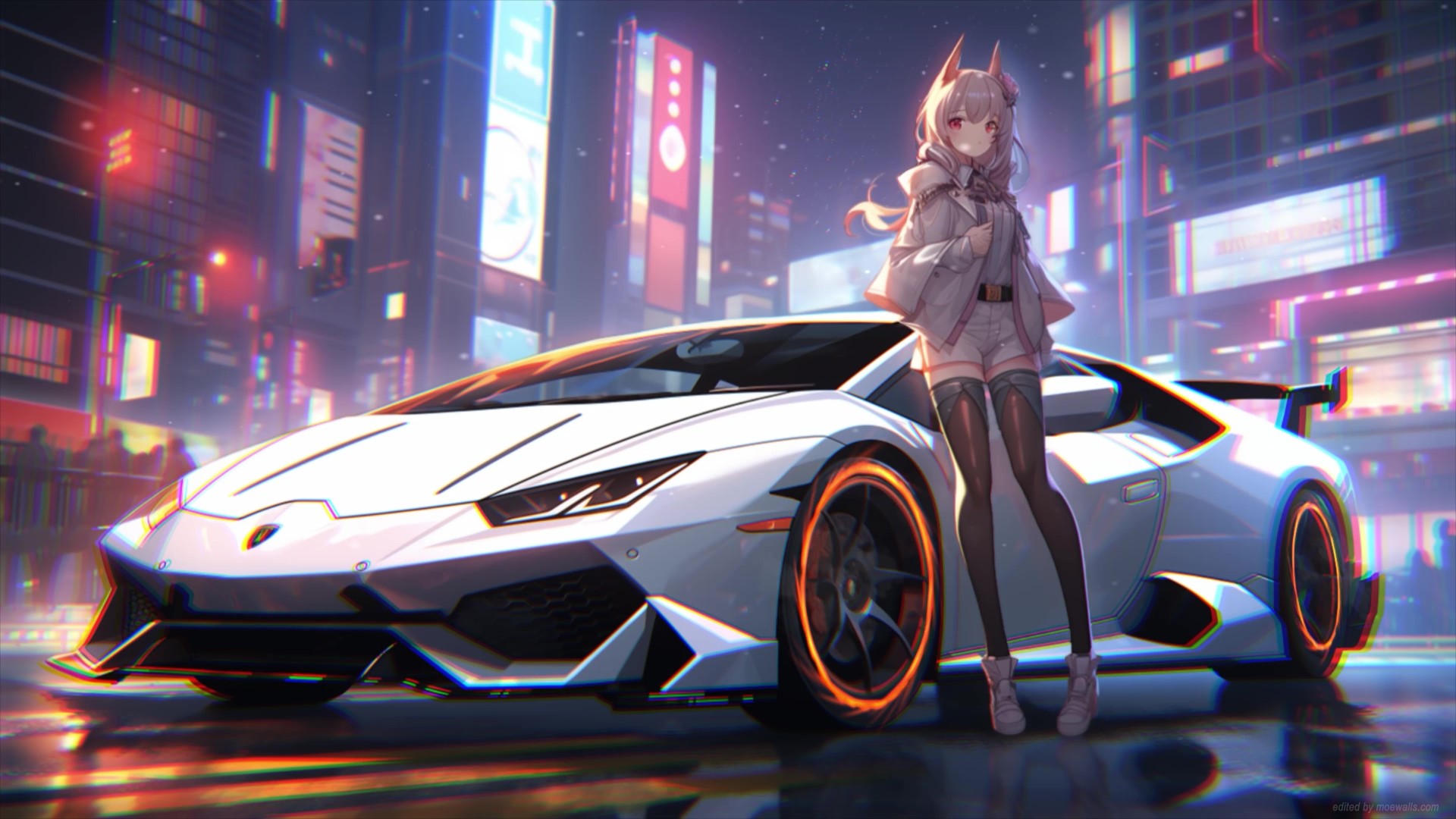 Supercar Live Wallpaper, Animated