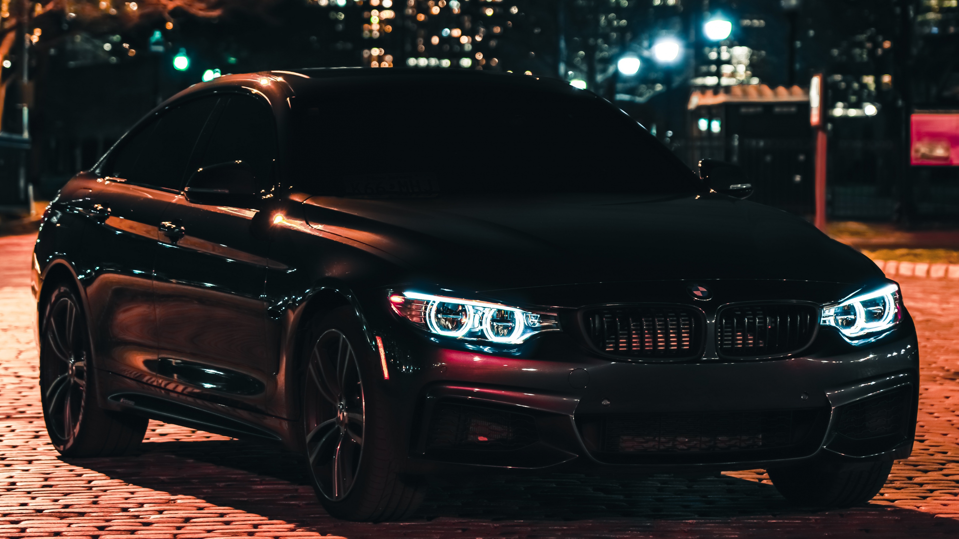 BMW M3 Wallpaper 4K, Black Edition