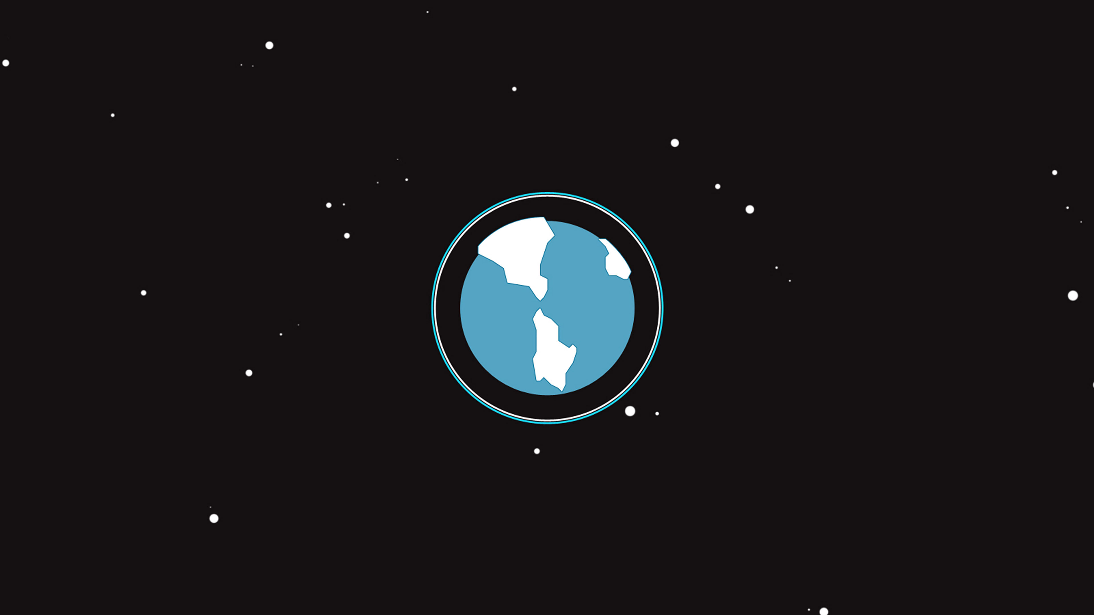 Earth Planet Minimal Simple Illust Art