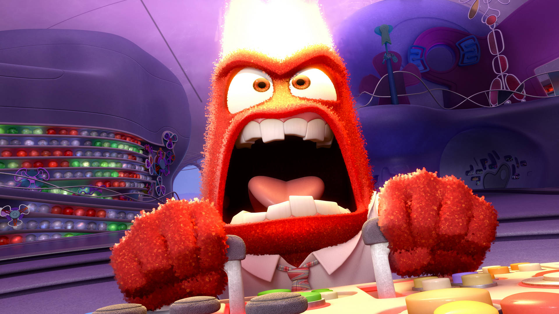 Anger Inside Out Wallpaper