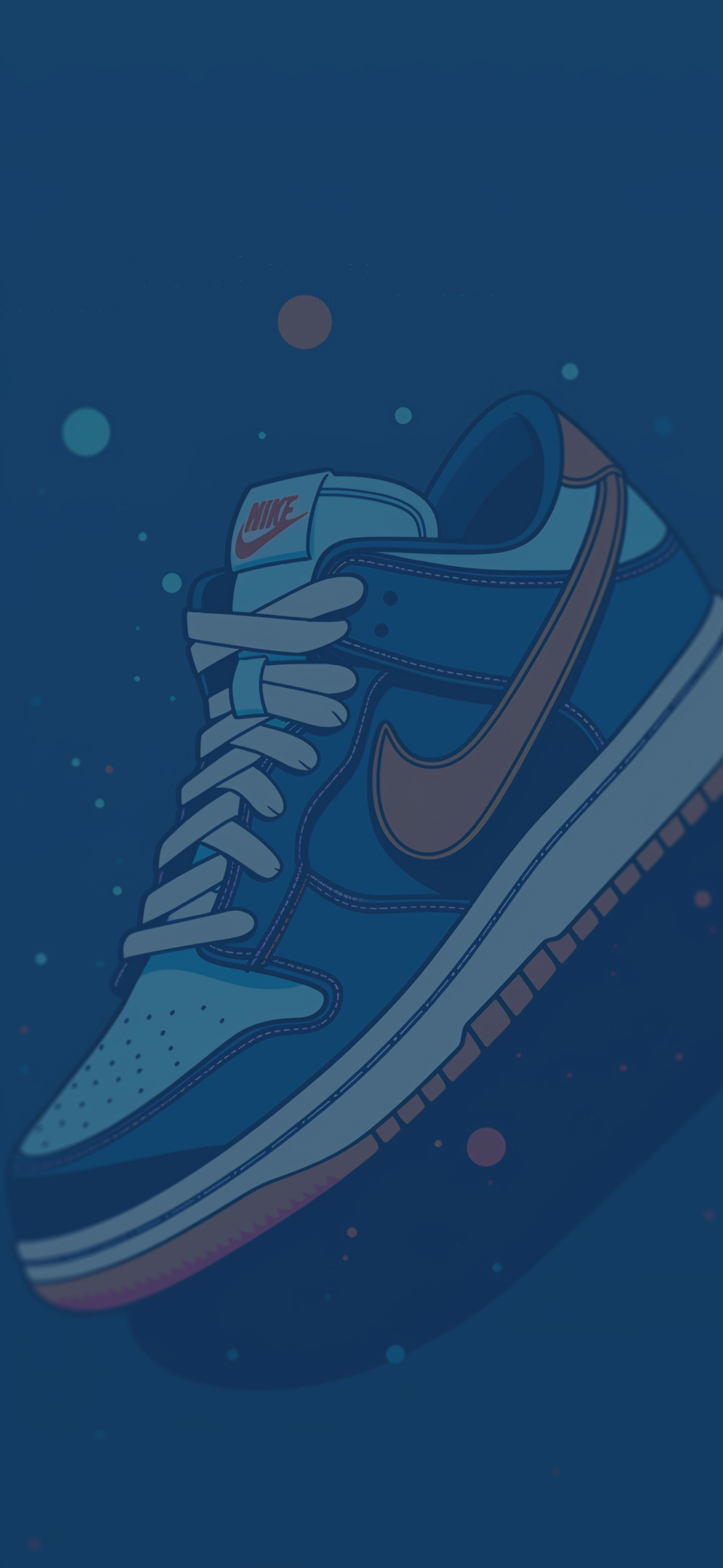 Nike SB Dunk Pro Blue Wallpaper