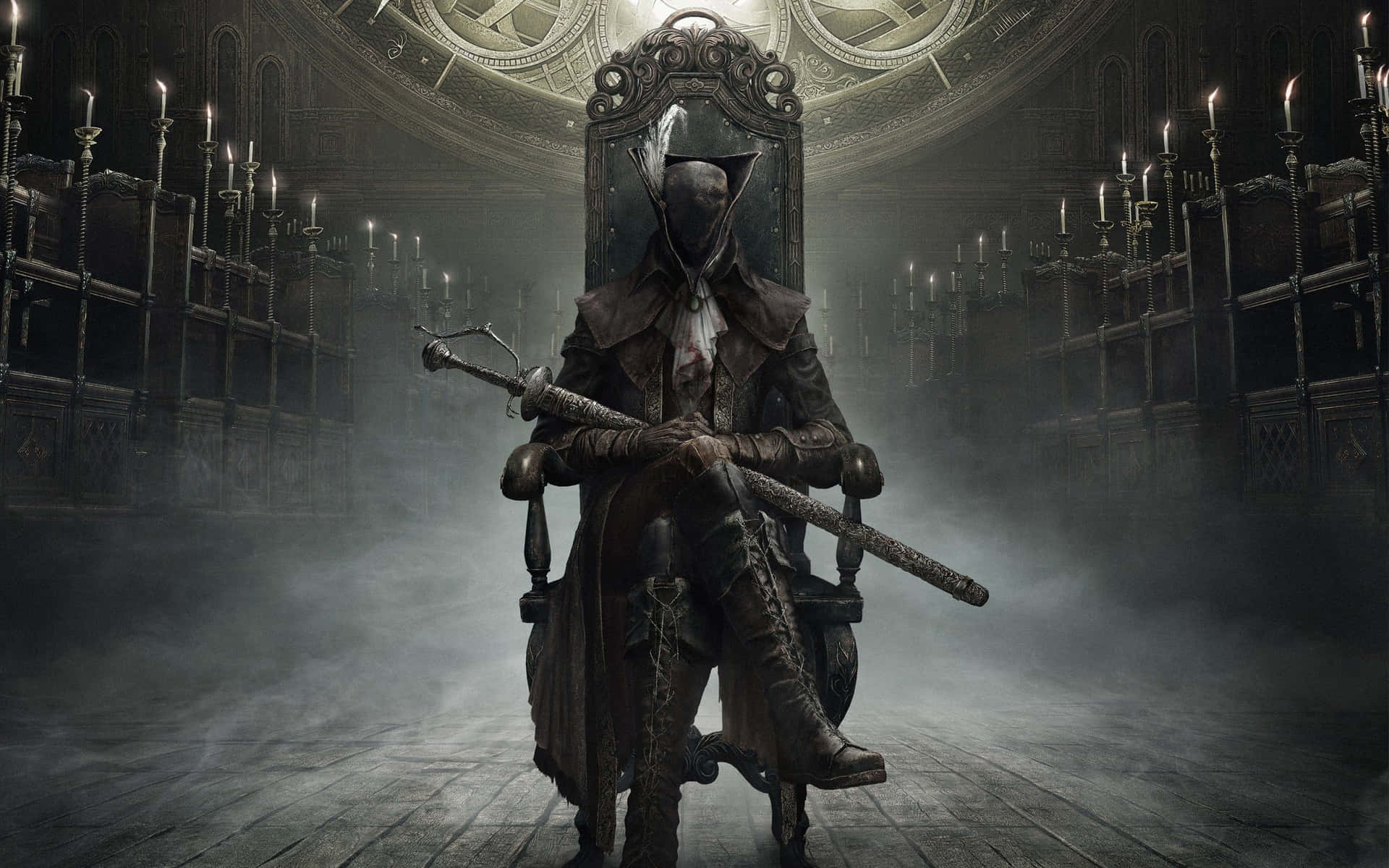 The Hunter Bloodborne 4K HD Wallpaper