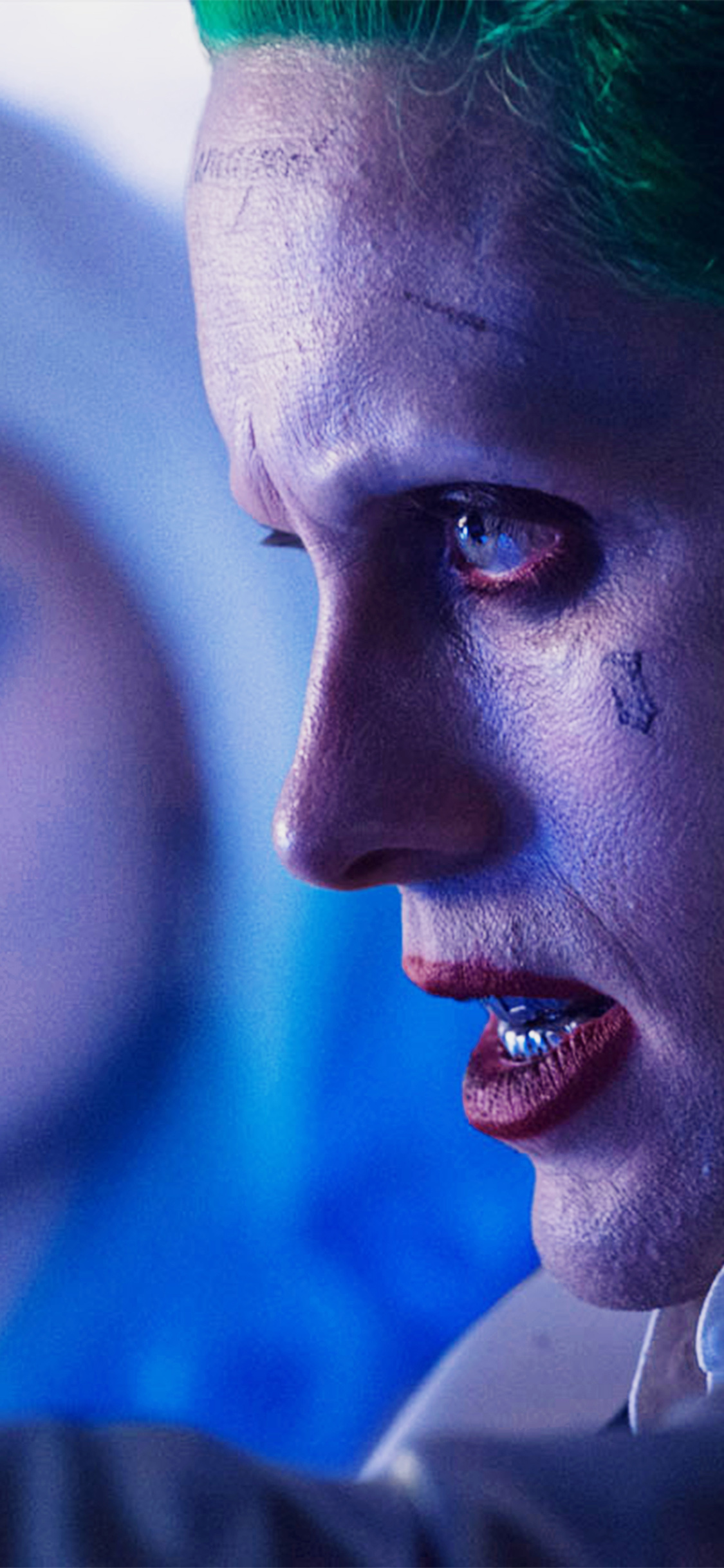 Joker Face Suicide Squad Hero Art