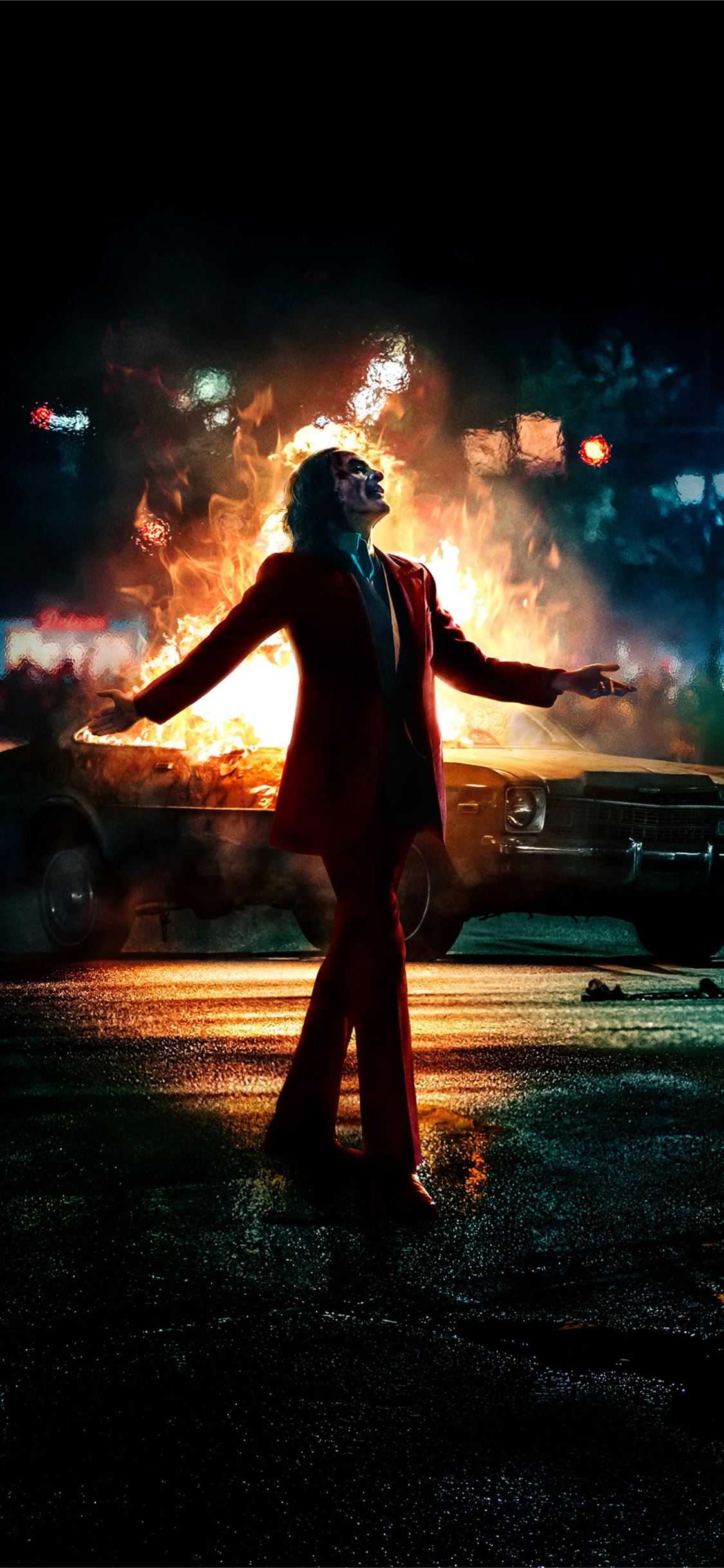 joker movie 10k iPhone X Wallpaper