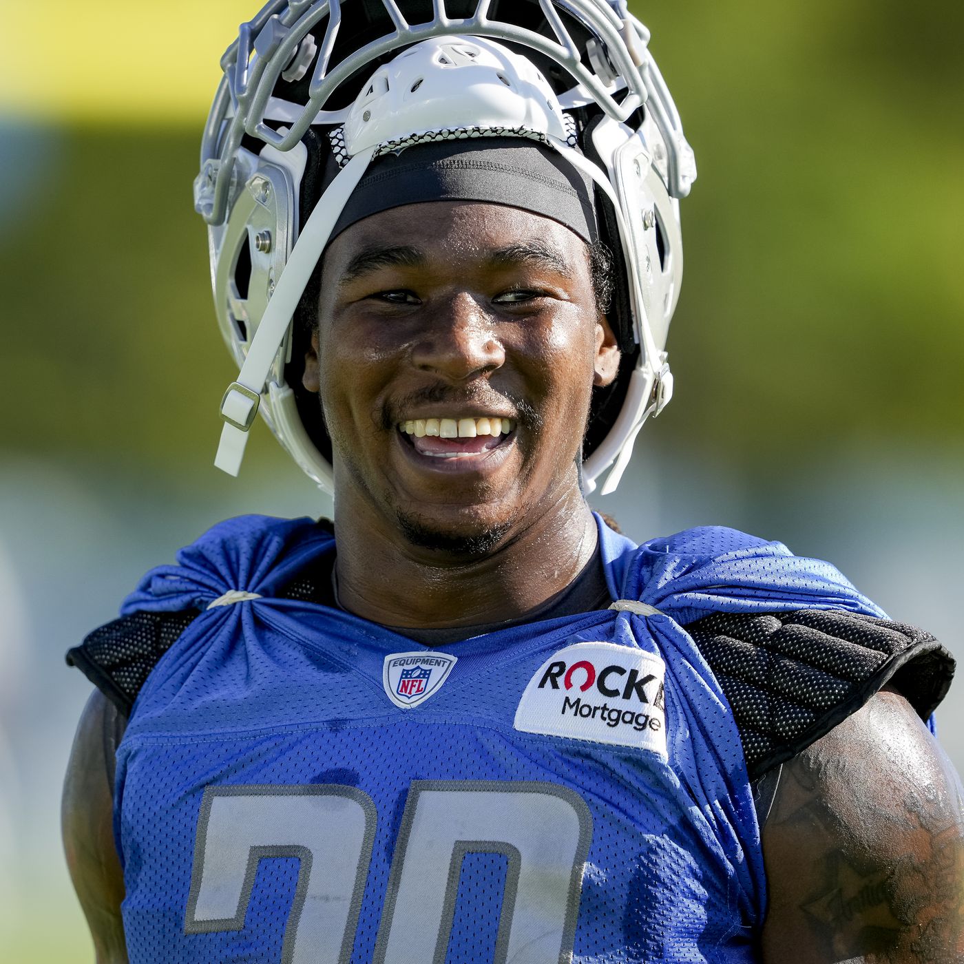 Lions RB Jamaal Williams showing new