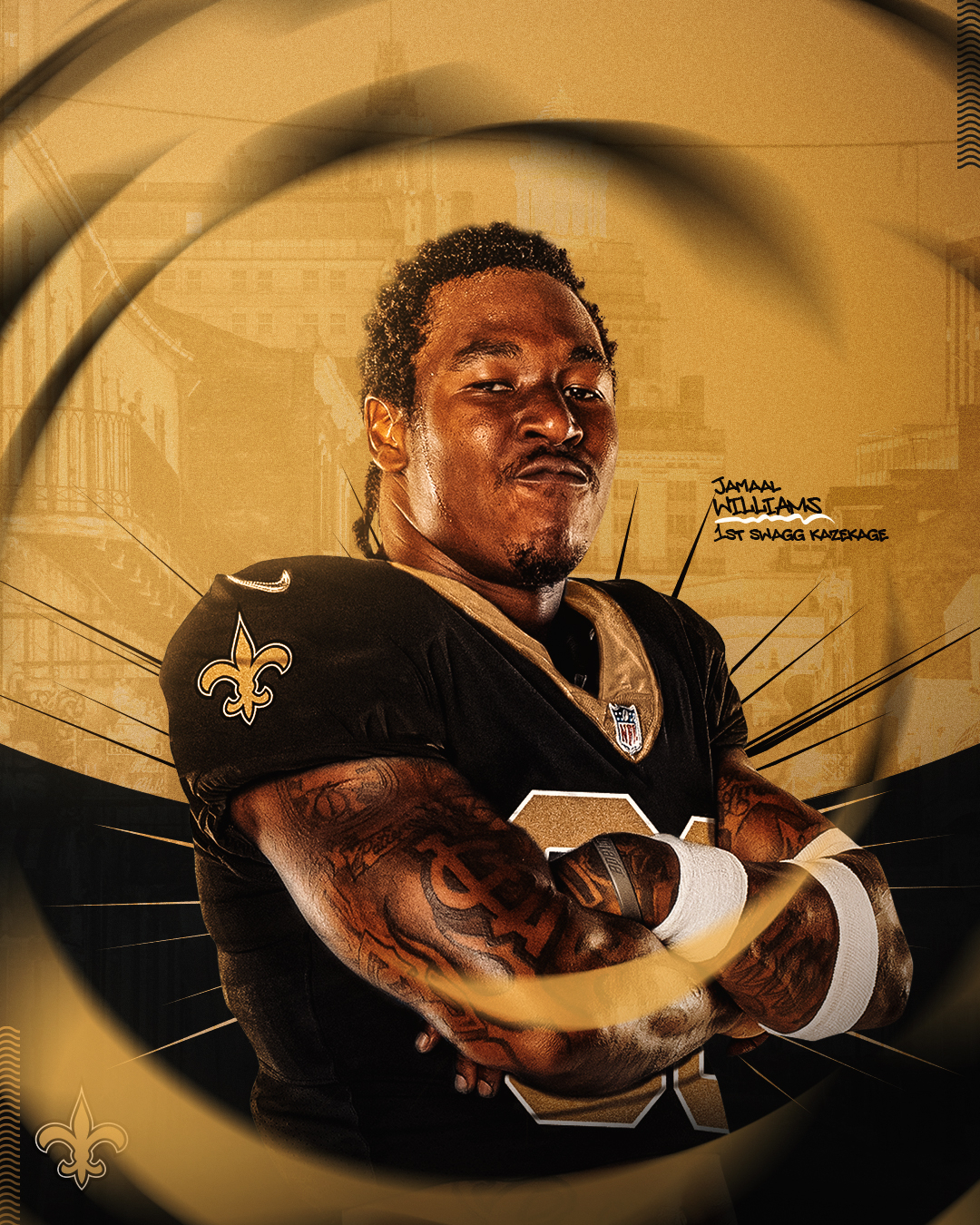 Jamaal Williams's get it