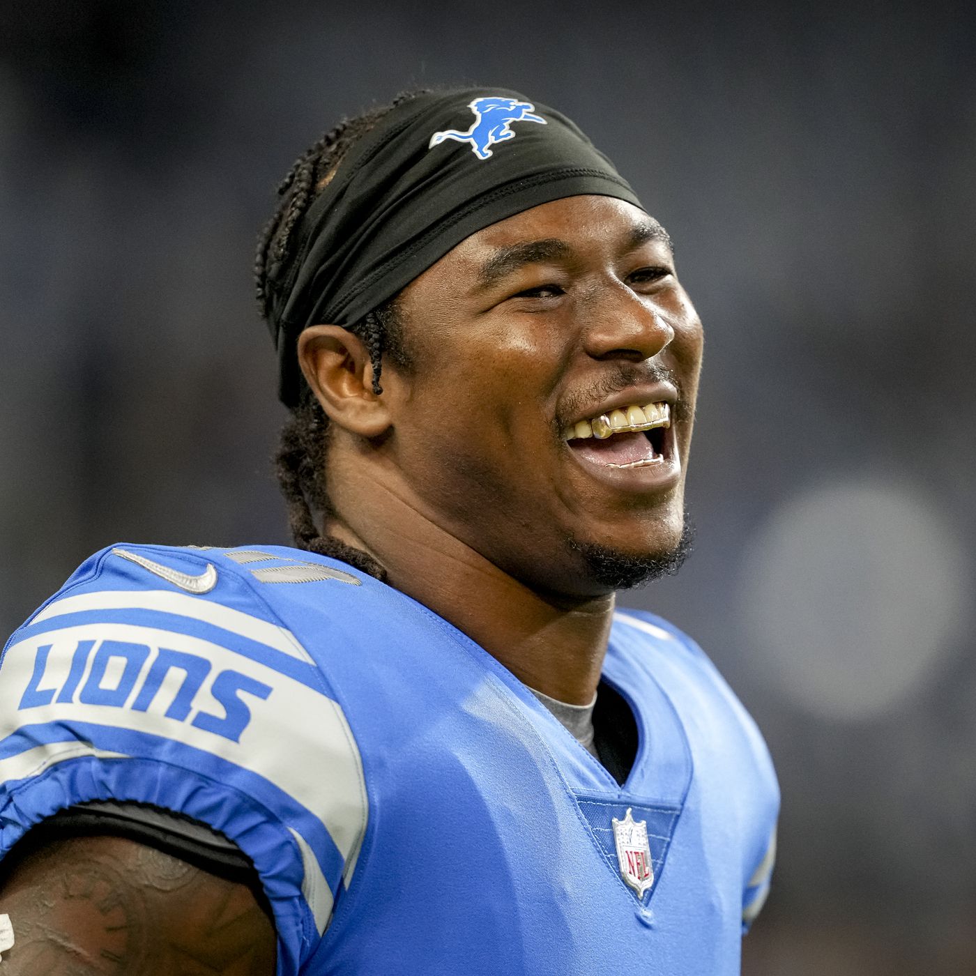 Lions RB Jamaal Williams gave an