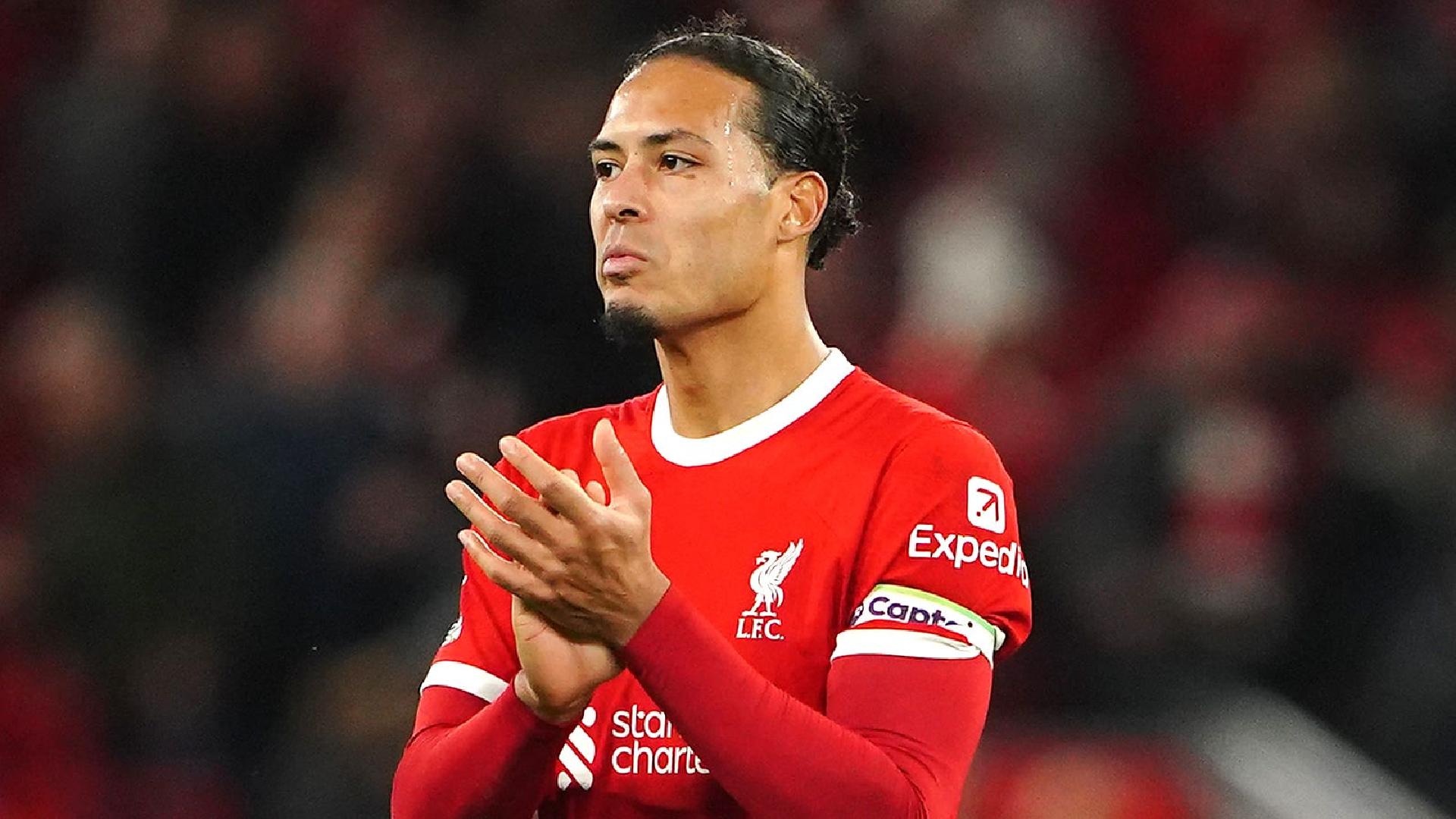 Liverpool captain Virgil Van Dijk not