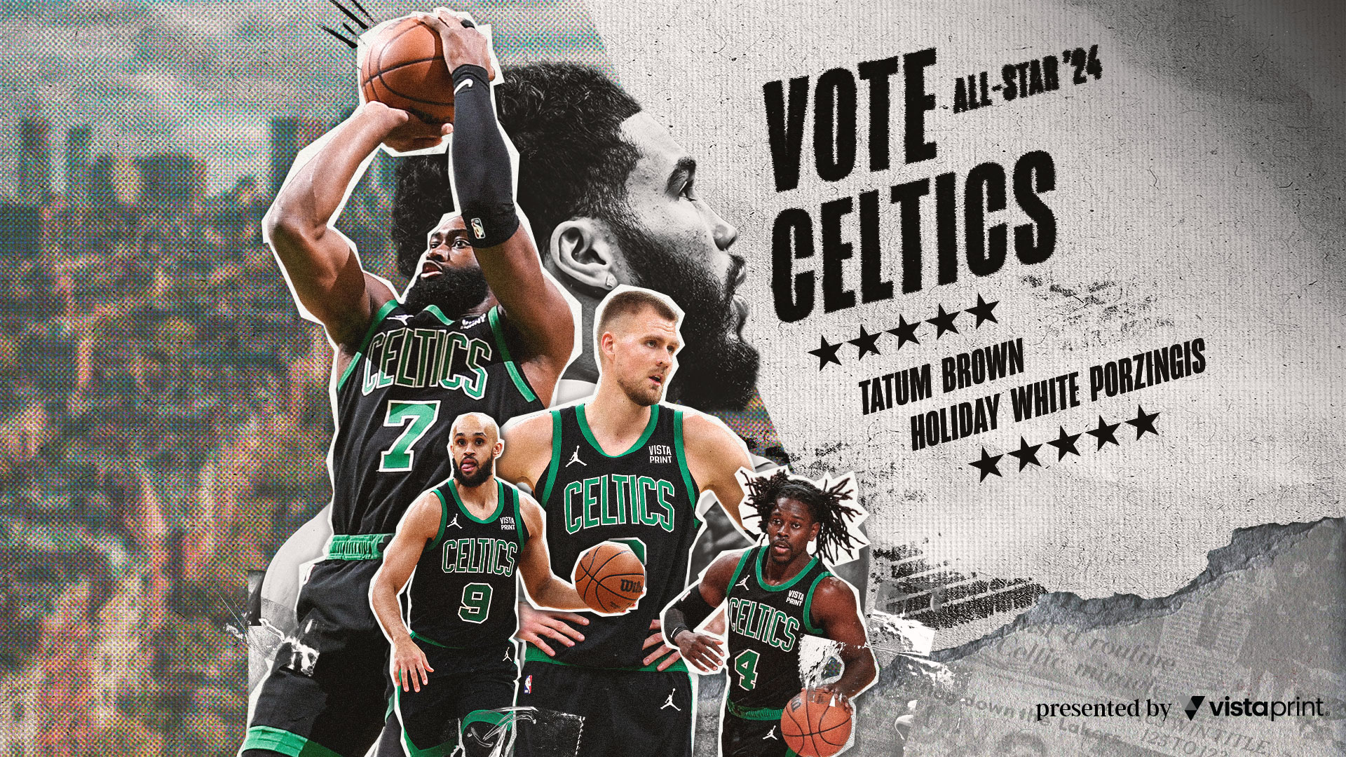 Vote Celtics For All Star 2024. Boston