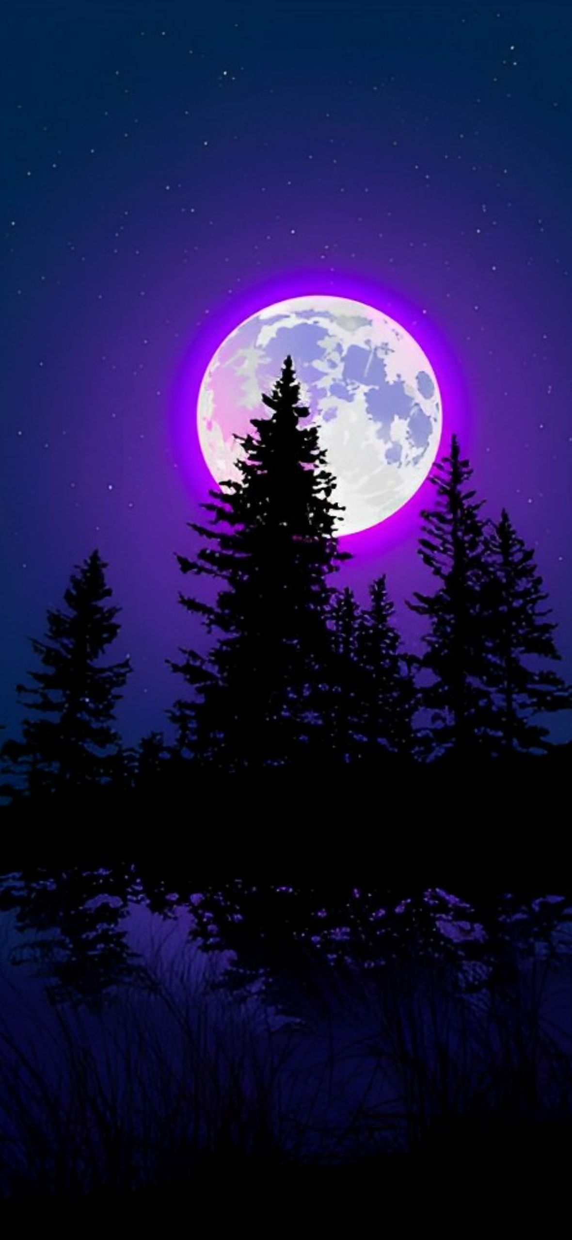 iphone 13 moon wallpaper