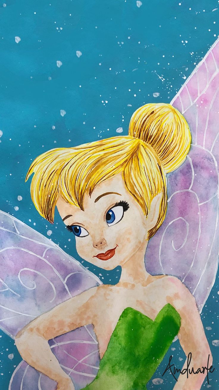 Tinkerbell wallpaper, iPhone background