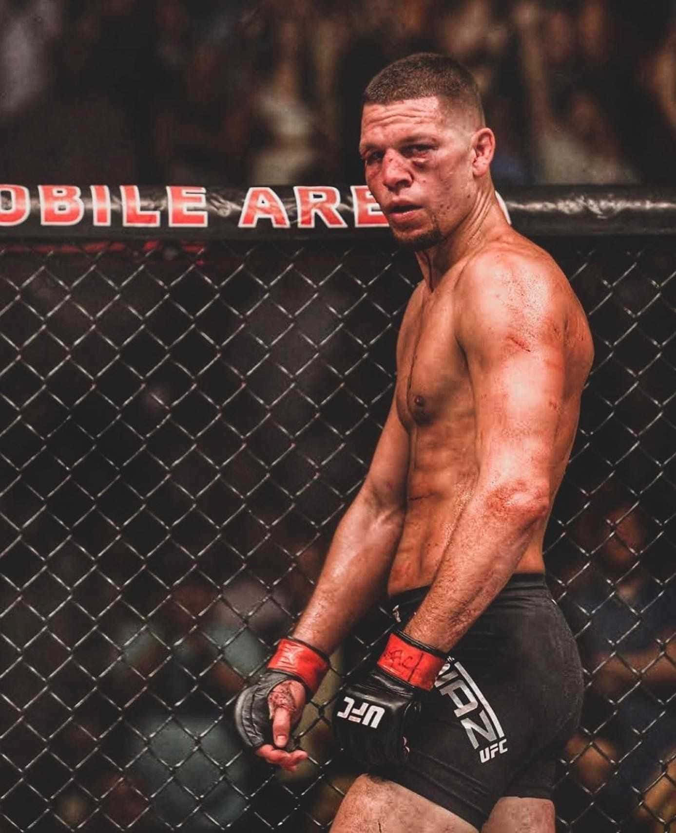 Download American Athlete Nate Diaz UFC