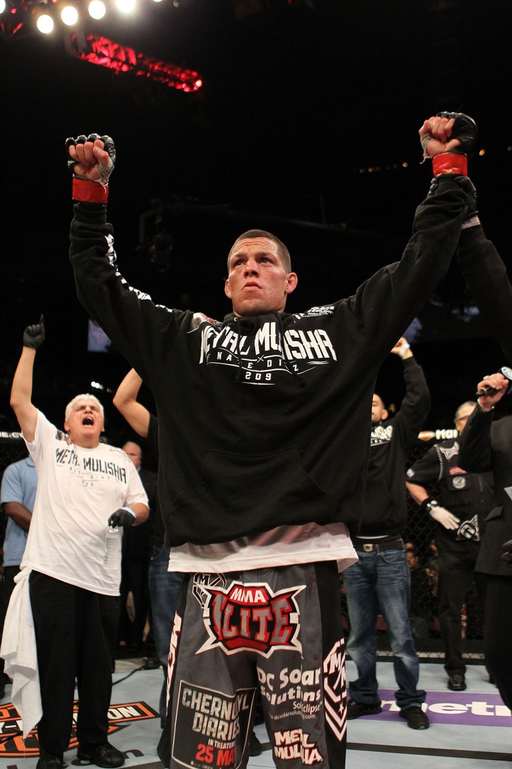Nate Diaz, younger brother to Nick Diaz