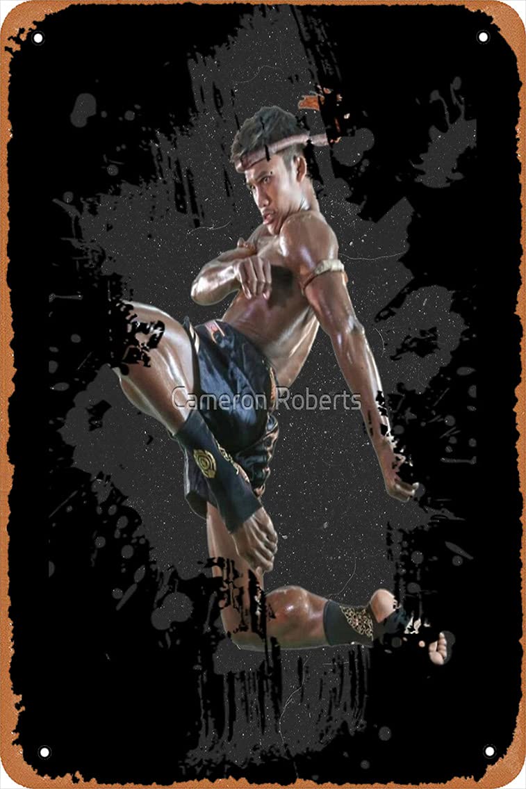 Buakaw Paint Poster Metal Tin Sign 8X12