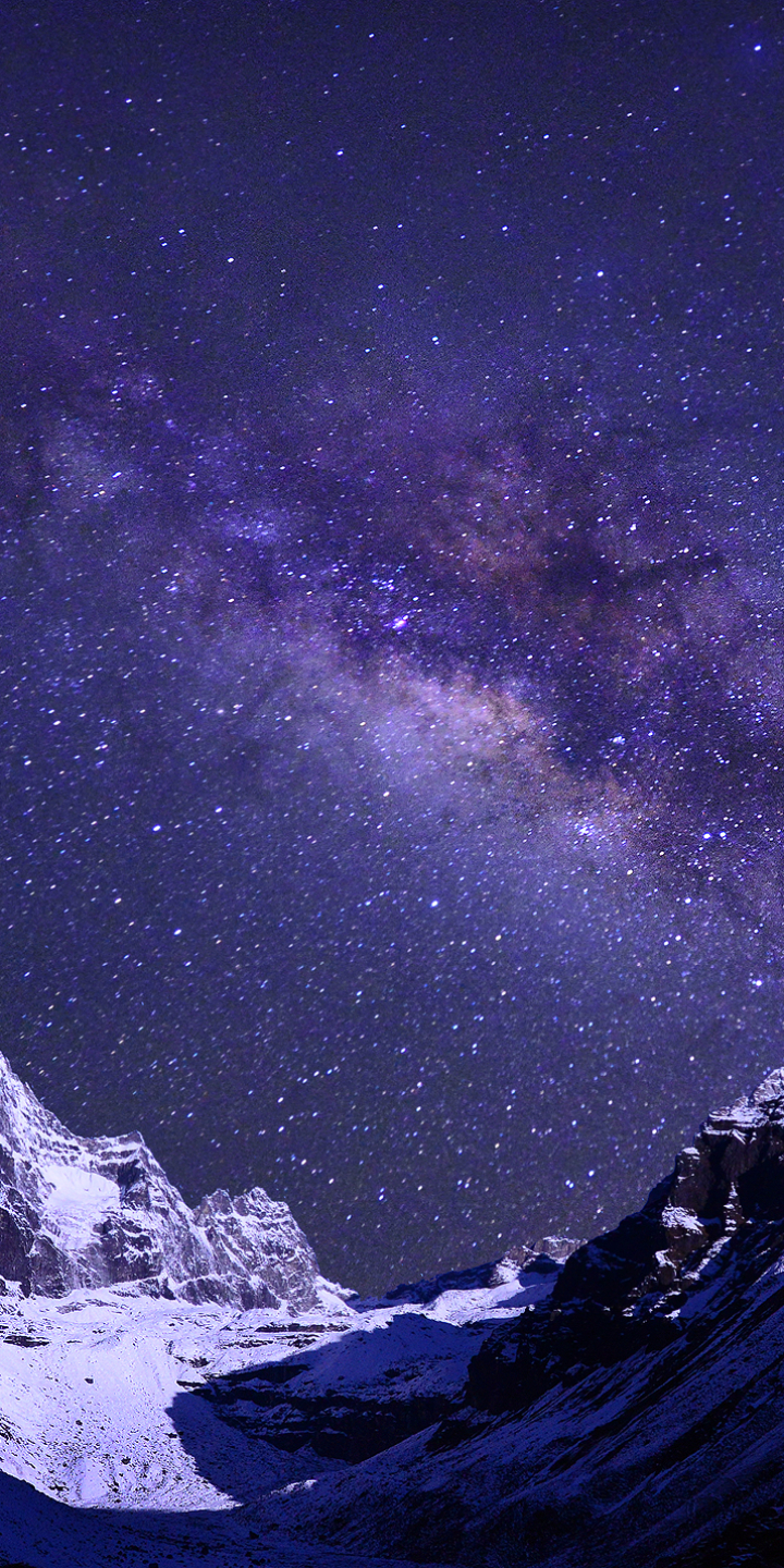 Himalayas Night at Everest region