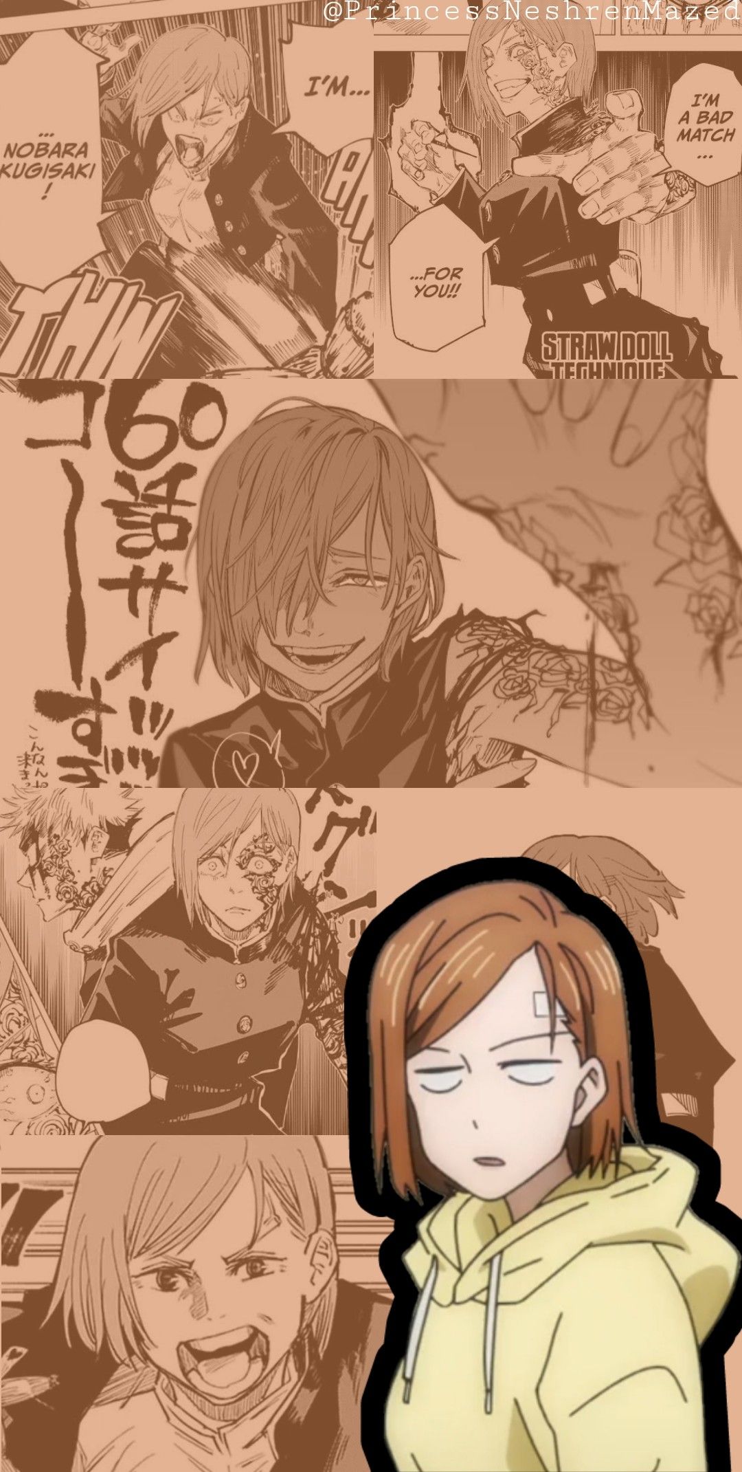 Nobara Kugisaki wallpaper. Cute anime