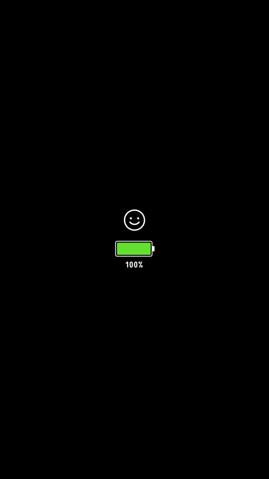 Full Battery IPhone Wallpaper