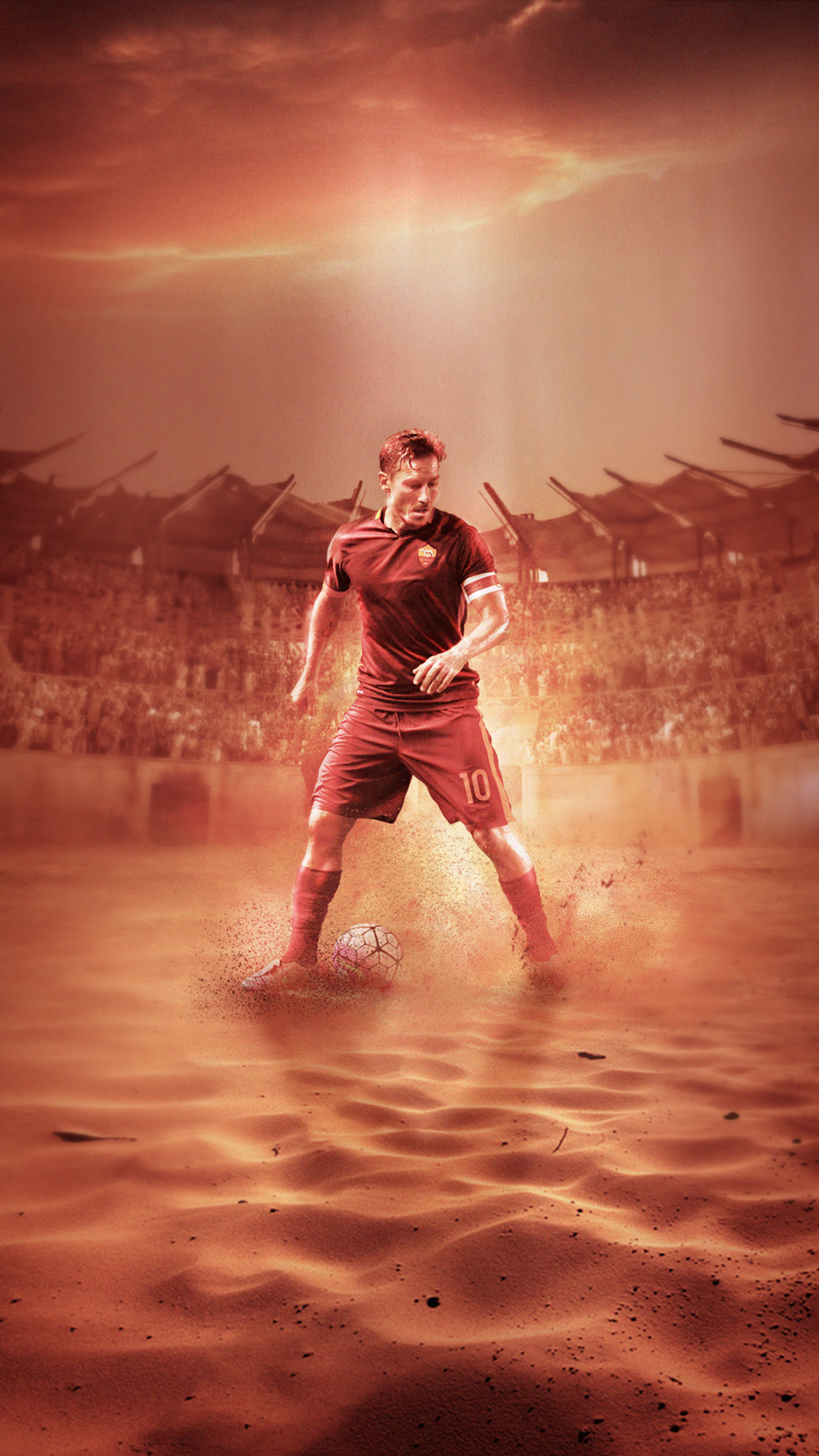 A.S. Roma iPhone Wallpaper
