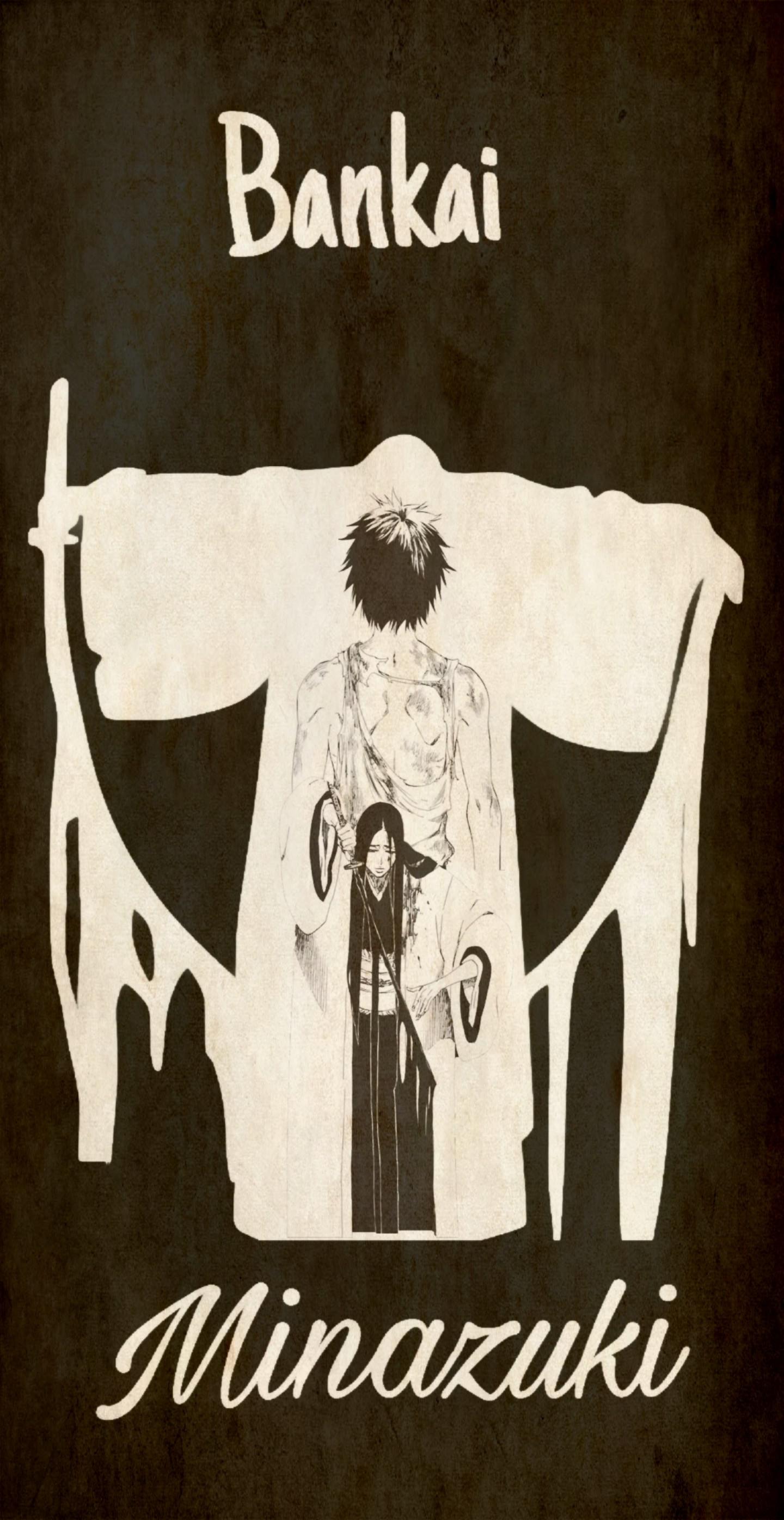 I made this Unohana phone wallpaper