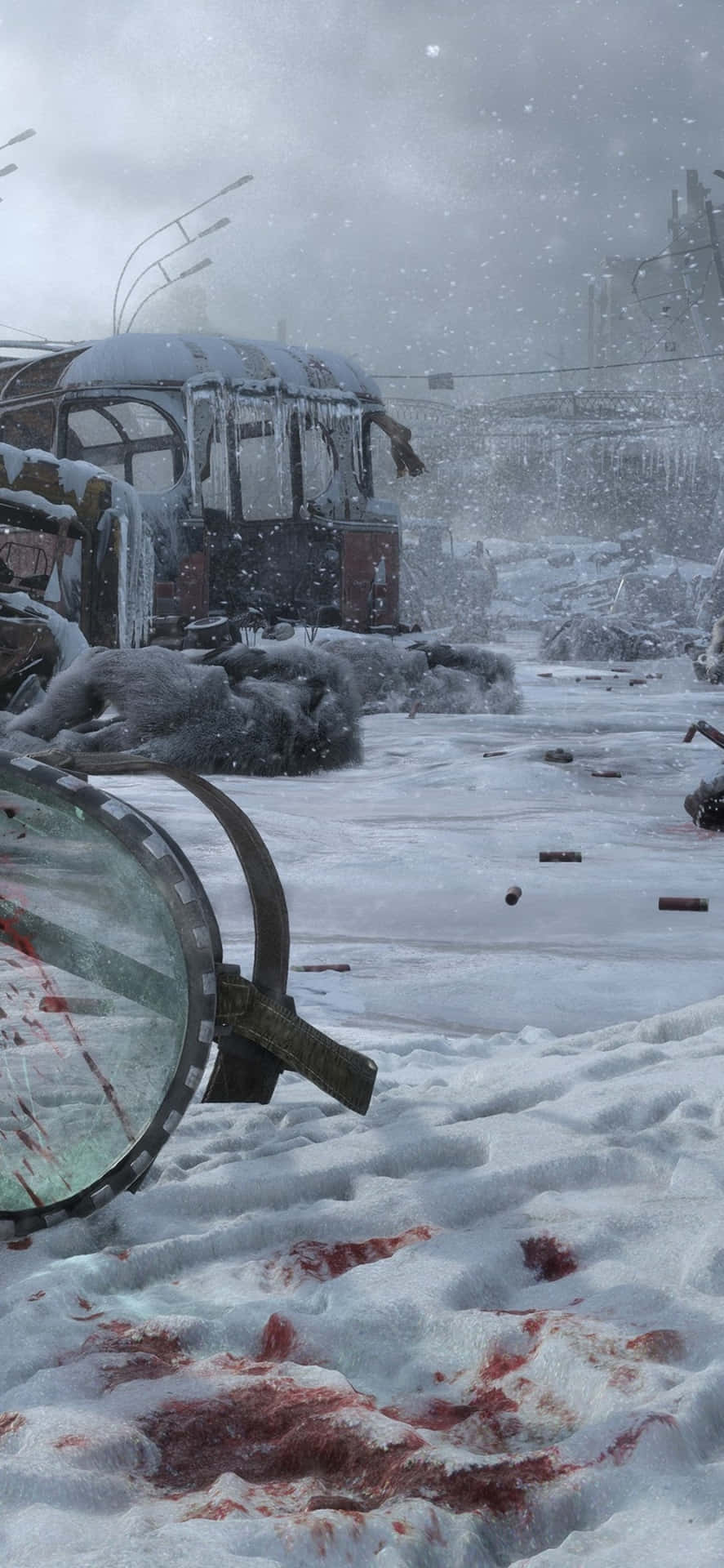 iPhone X Metro Exodus Background