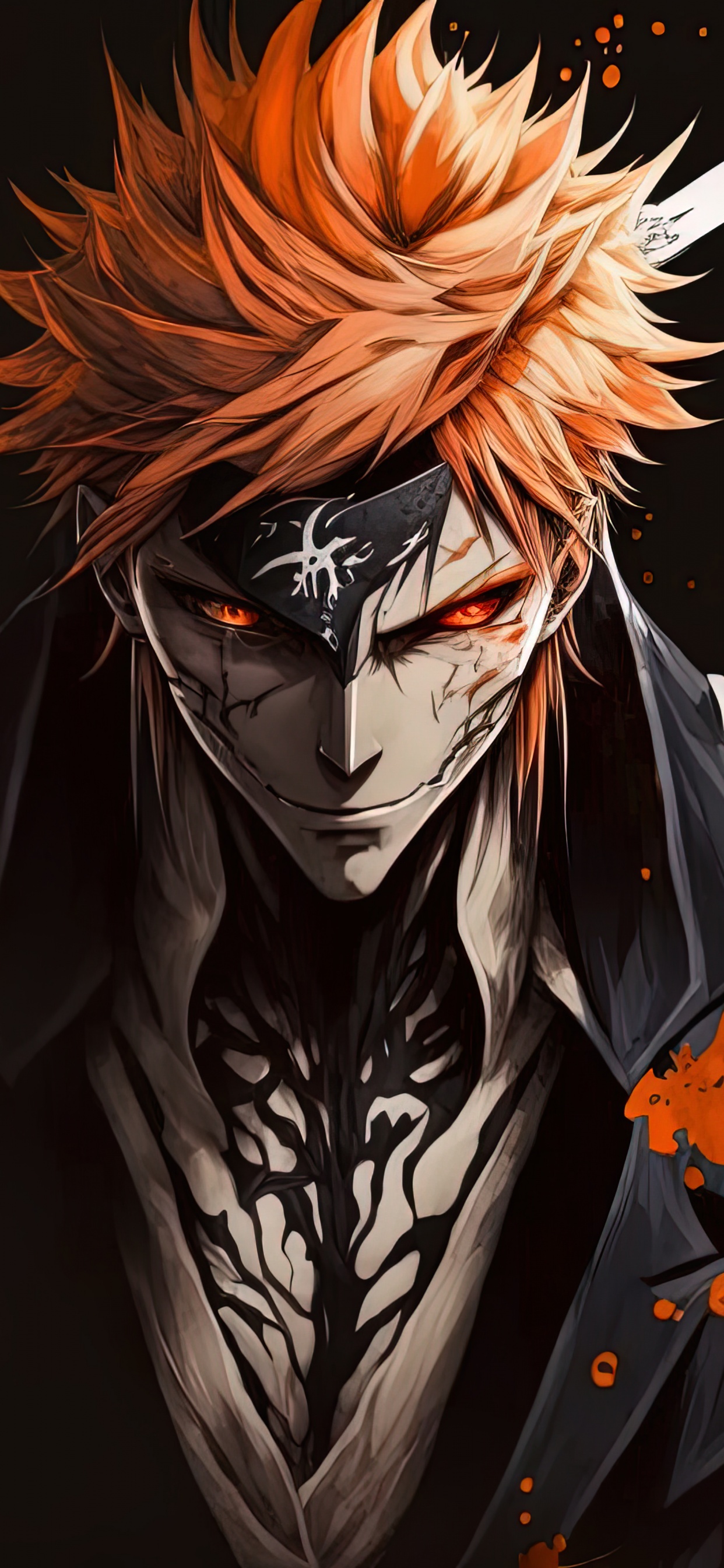 Ichigo Kurosaki Wallpaper 4K, AI art