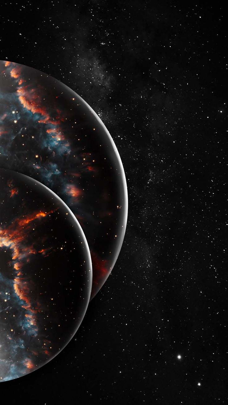 Cosmic Planets IPhone Wallpaper HD