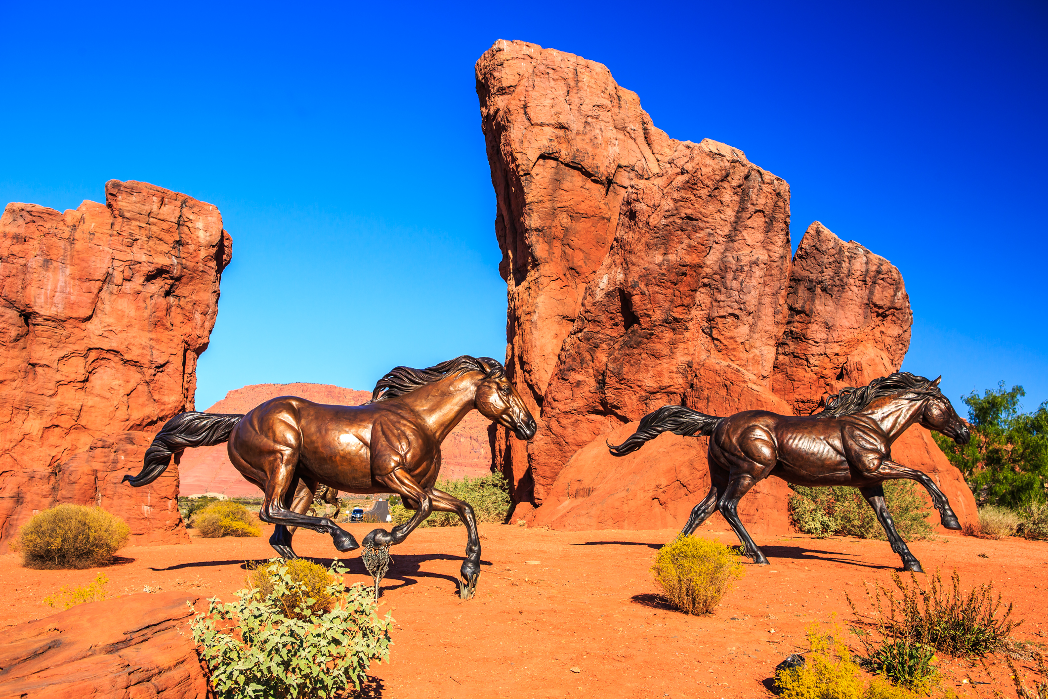 St George, Utah in the fall