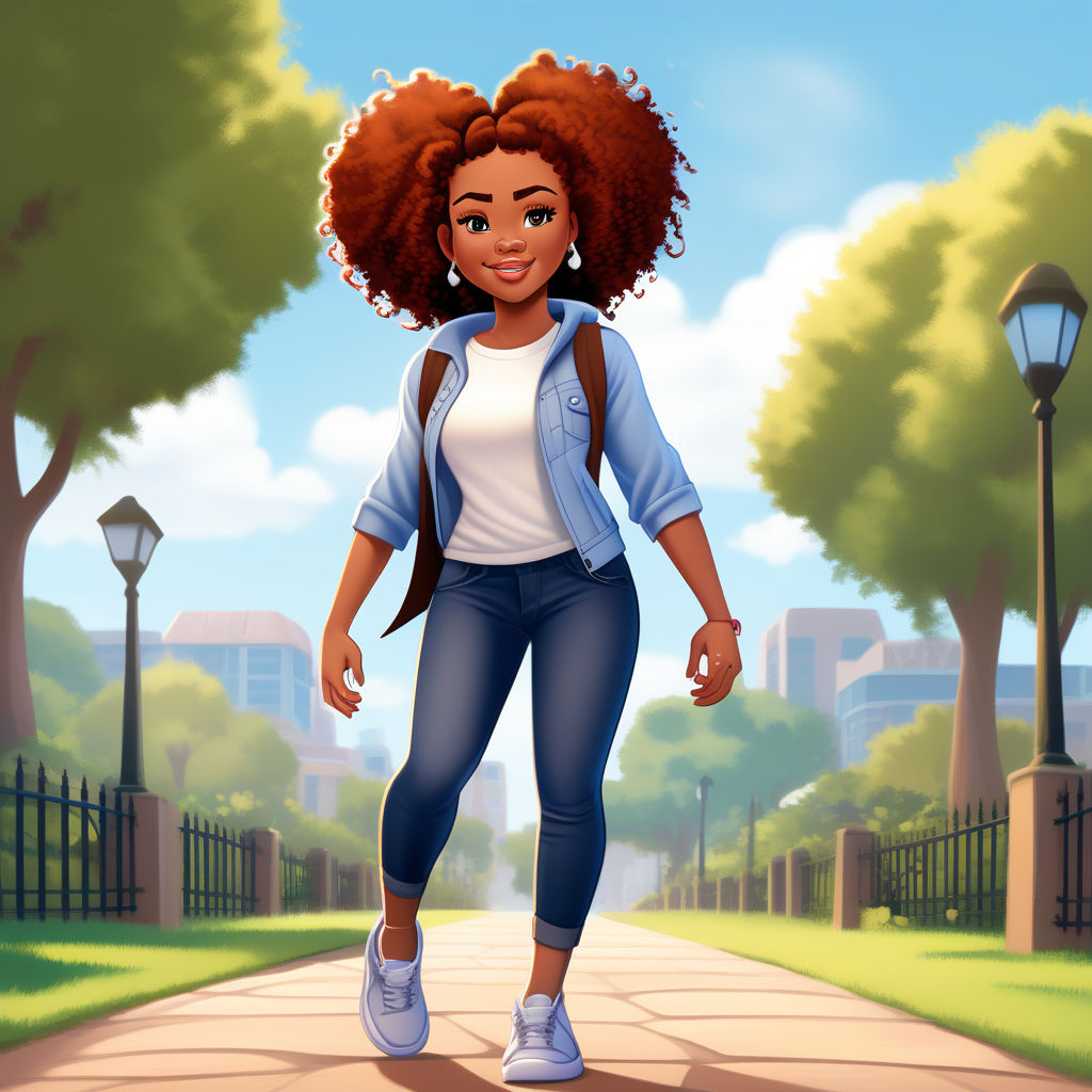 A black girl based on the show
