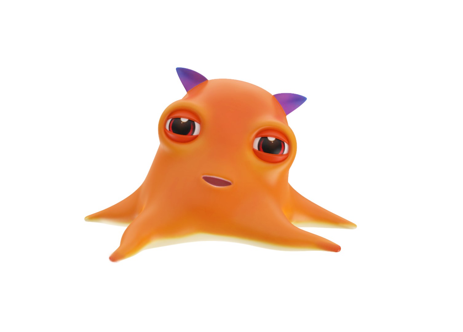 3D Dumbo Octopus Toon Fish