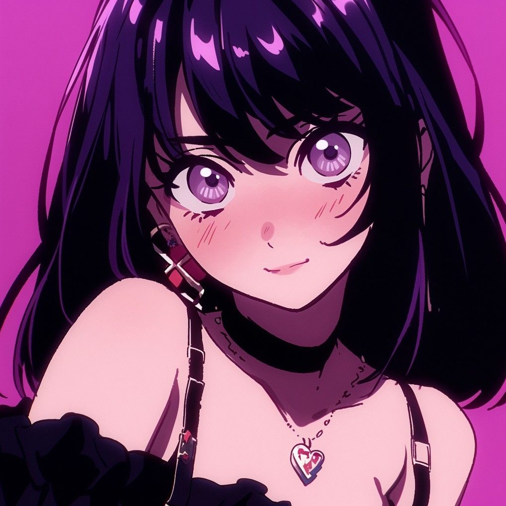 Cute anime girl wallpaper, Aesthetic