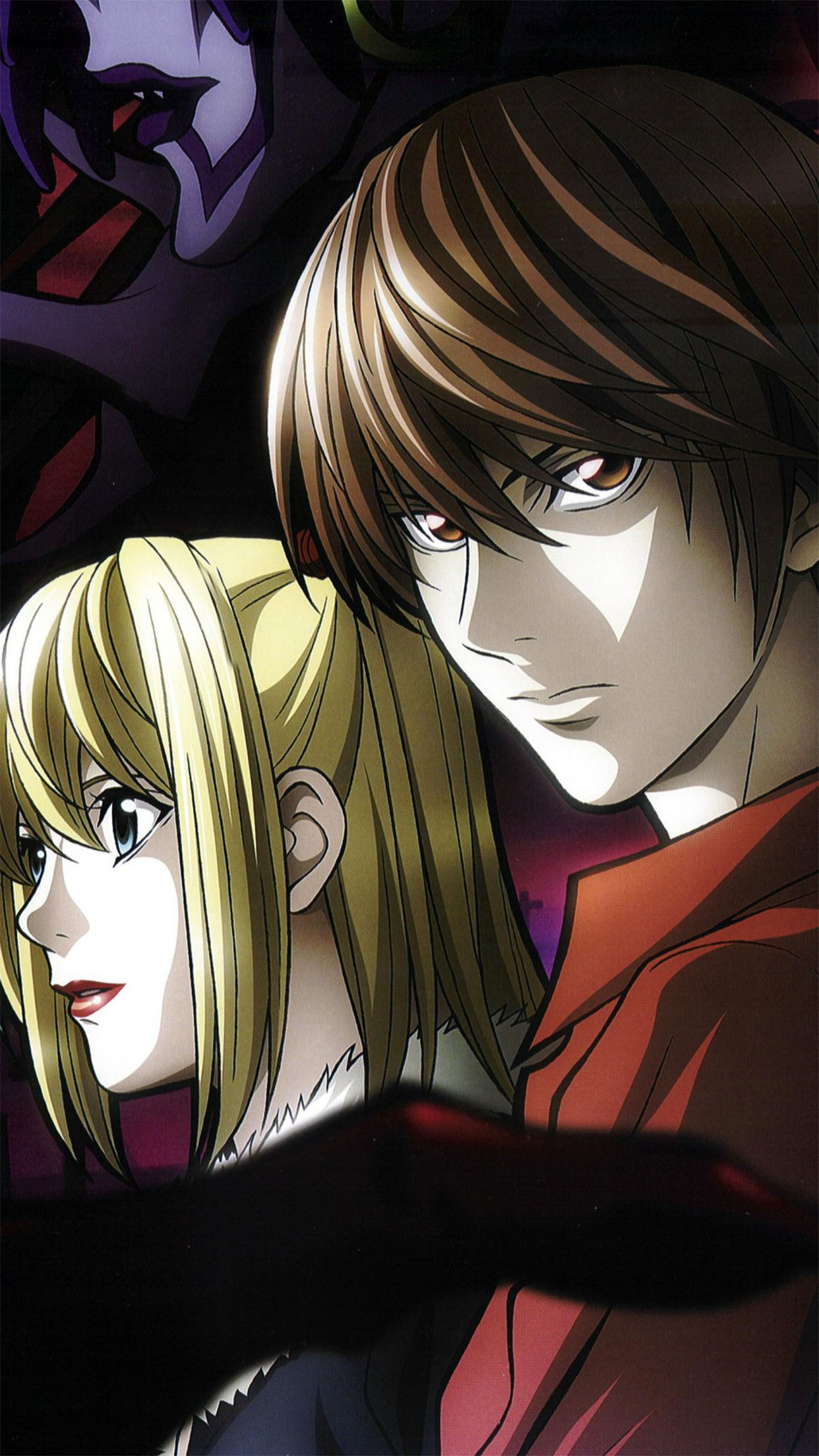 Misa Amane and Light Yagami Wallpaper