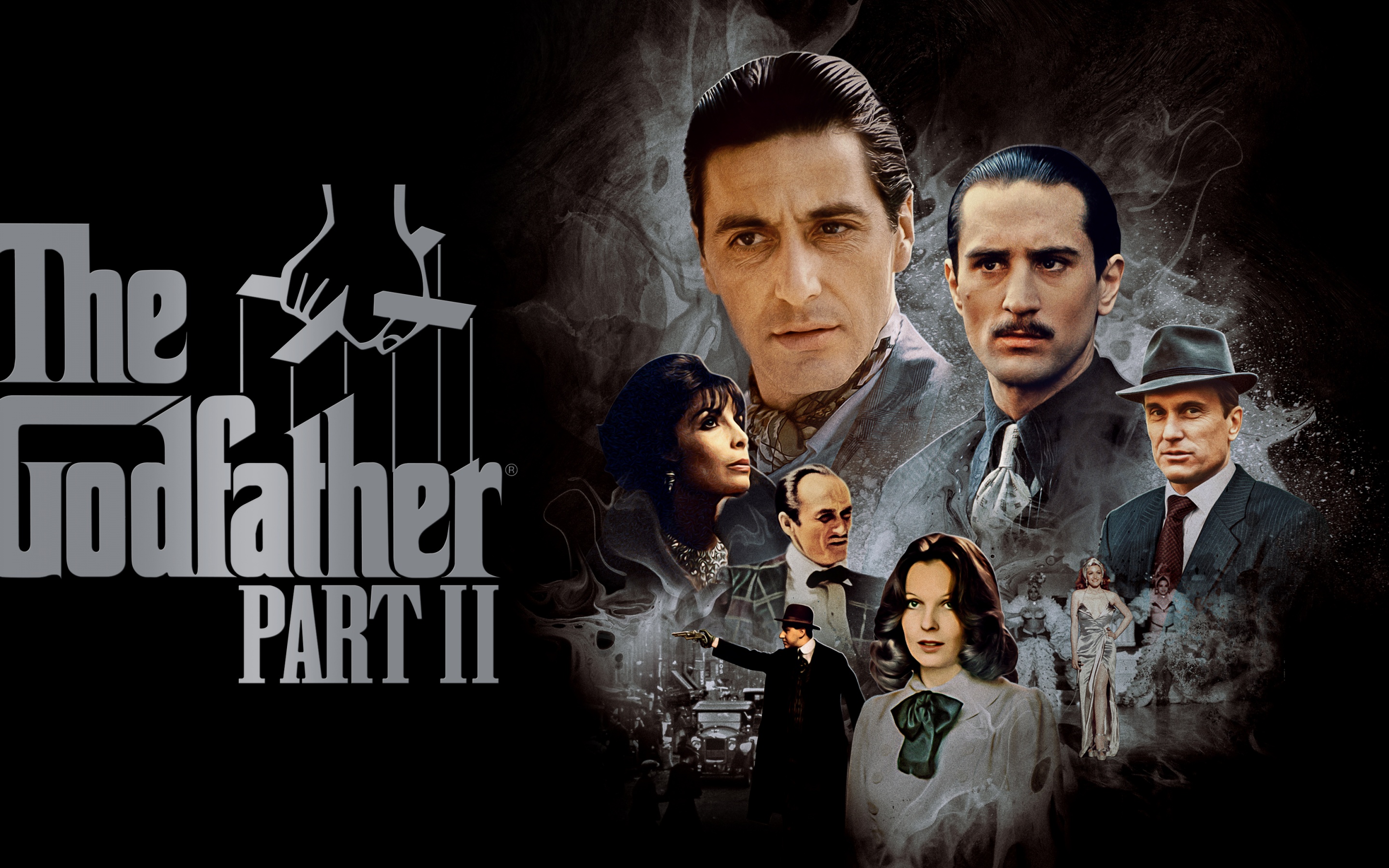 The Godfather Part 2 Movie poster 4K