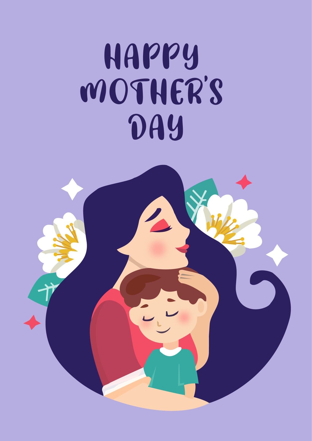 Happy mother's day. Mothers day