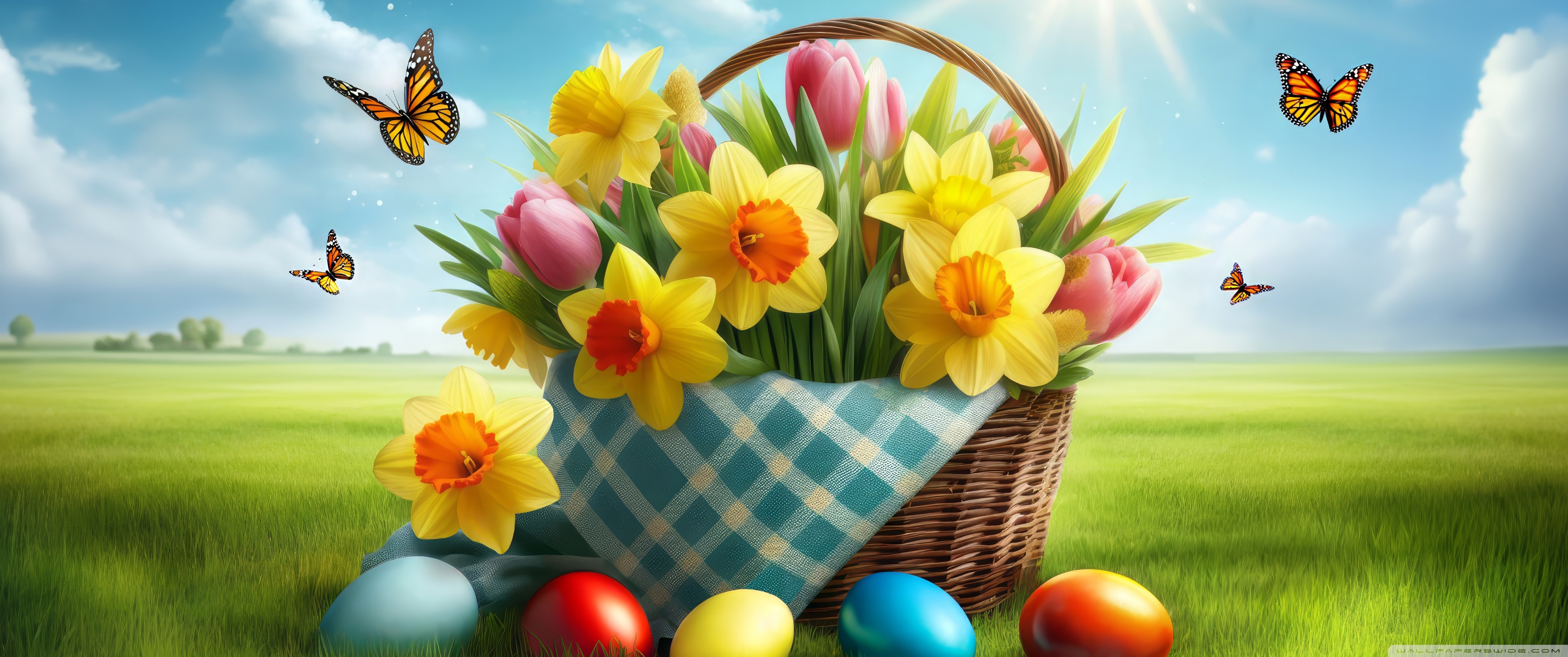 Happy Easter 2024 Ultra HD Desktop
