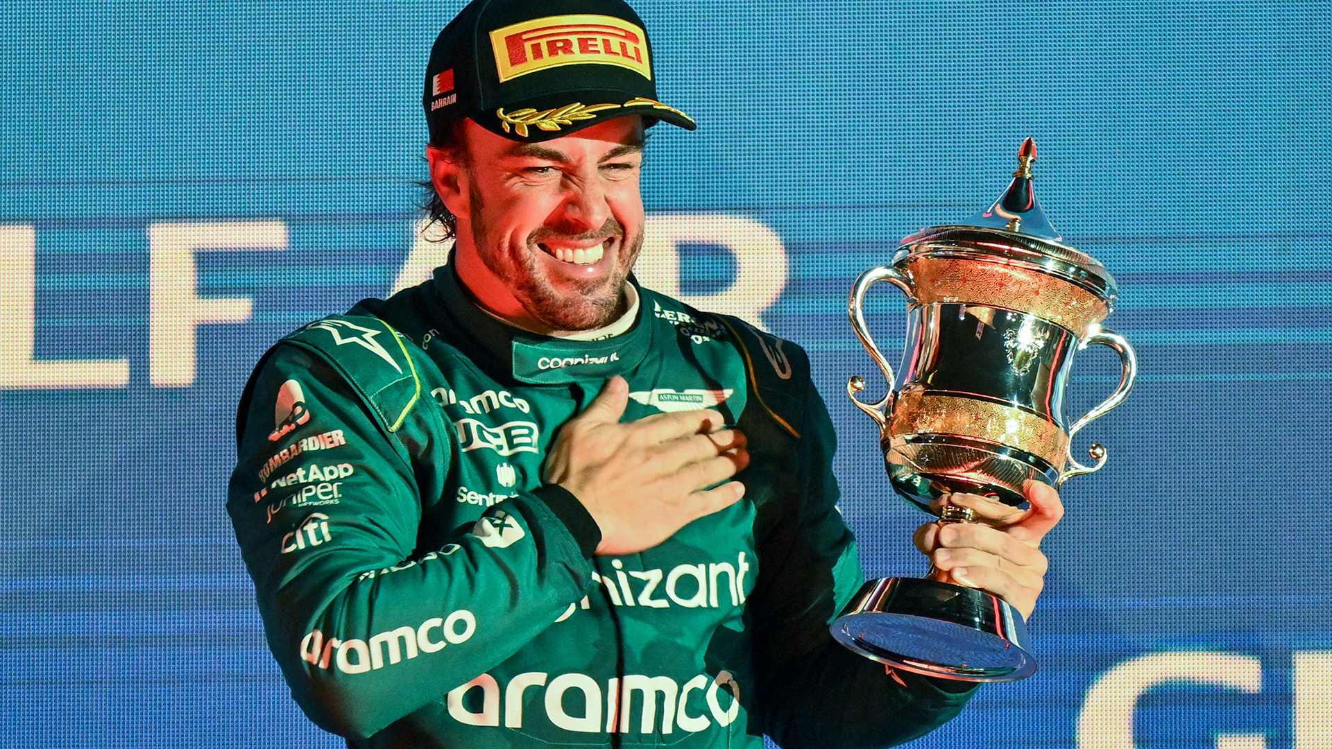 Alonso says Bahrain podium 'a perfect