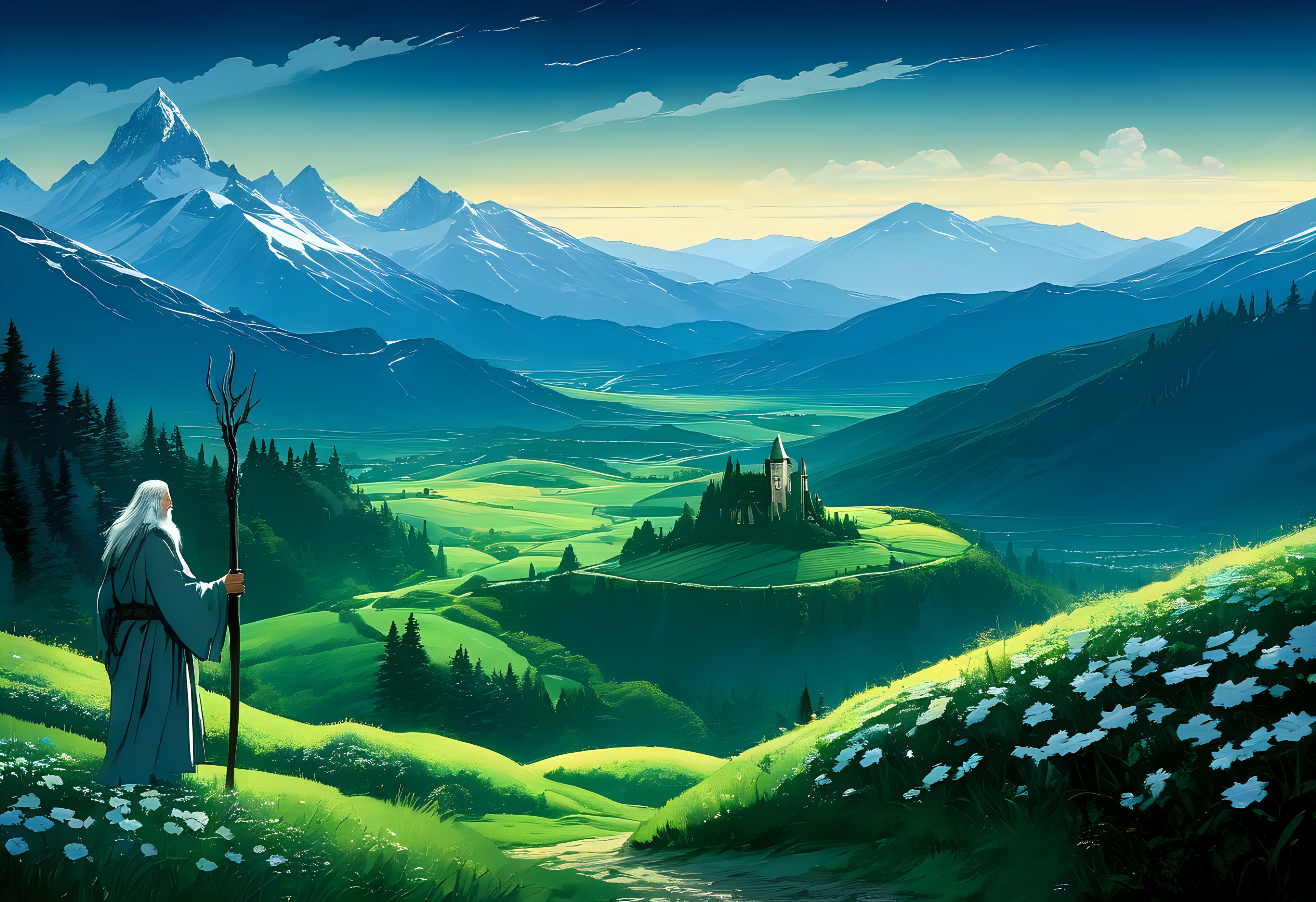 Lord of the Rings Tolkien Fantasy Art