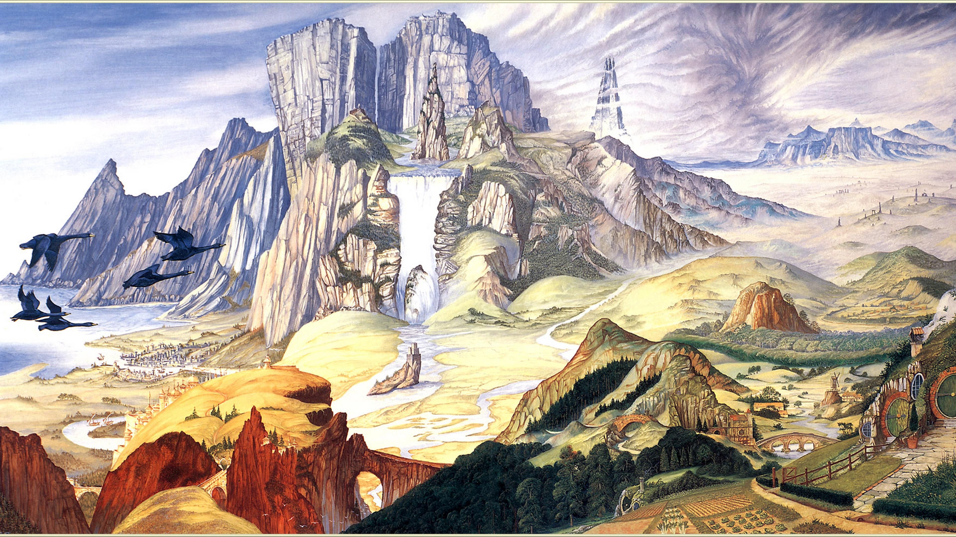 A Worldview of Ideas 4K. Tolkien art