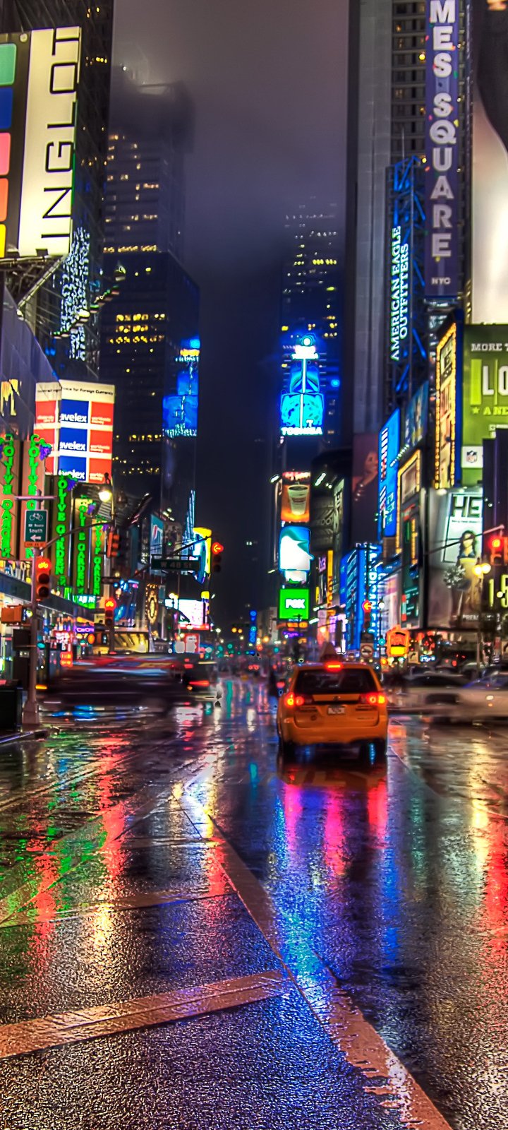 Times Square Phone Wallpaper