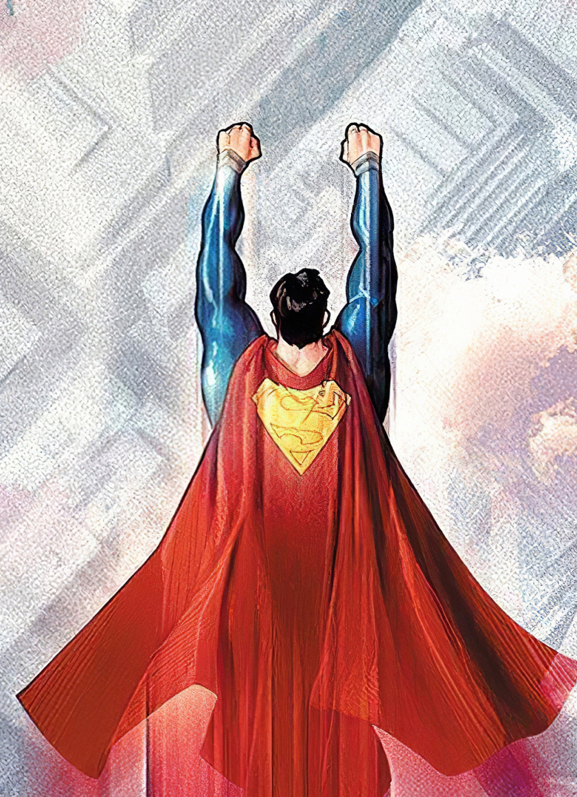 wallpaper 840x1160 superman, above