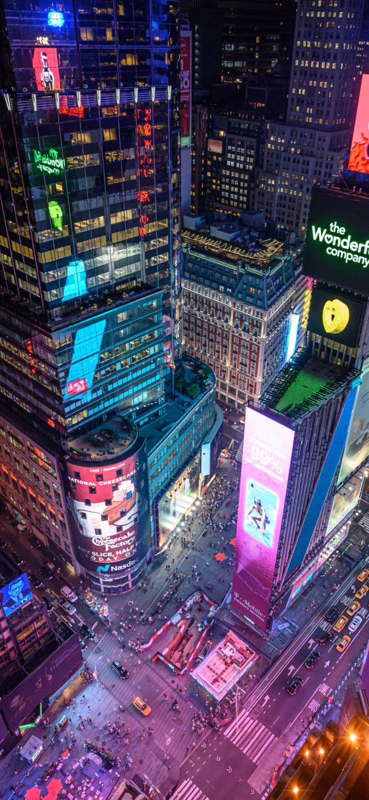 Times Square Wallpaper for iPhone 11