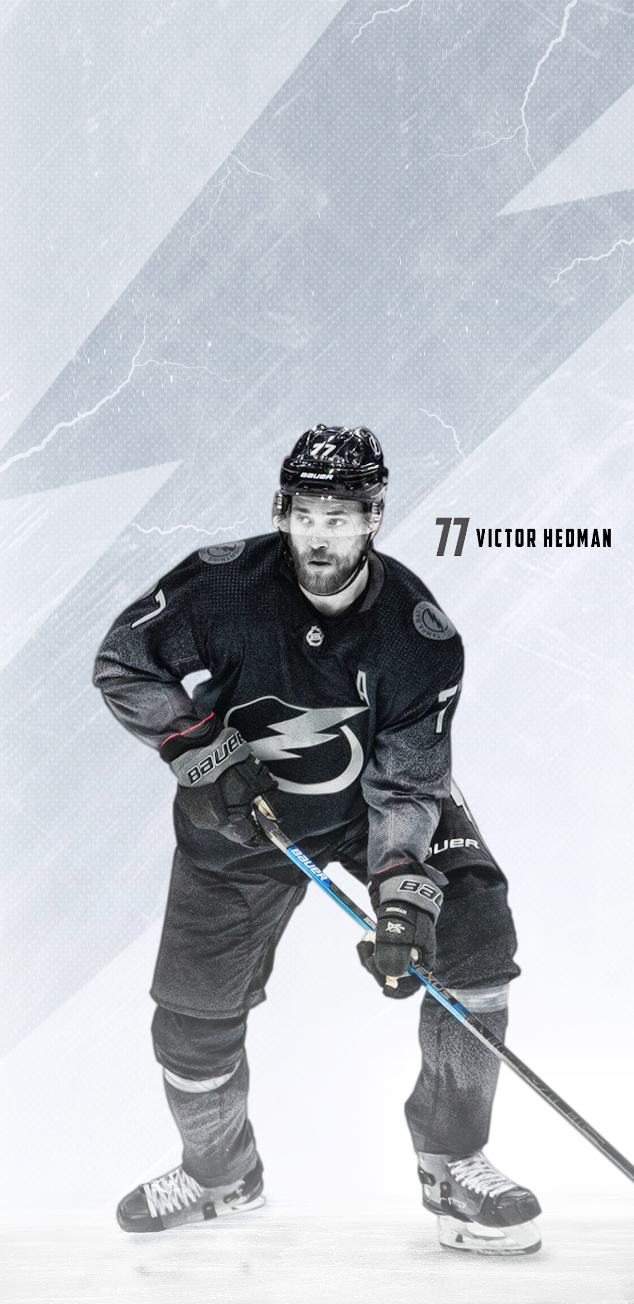 Hockey Player Phone Wallpaper