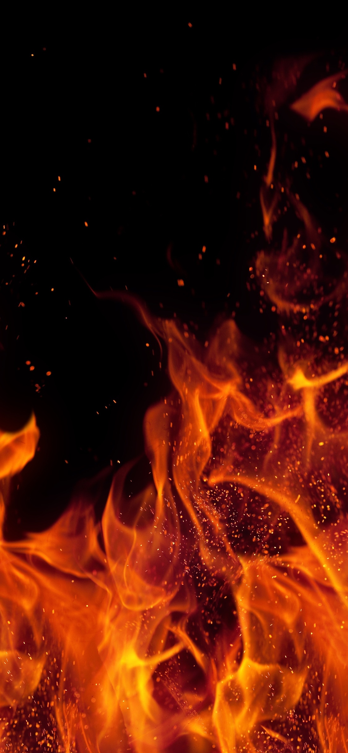 Red Fire 5k iPhone XS, iPhone