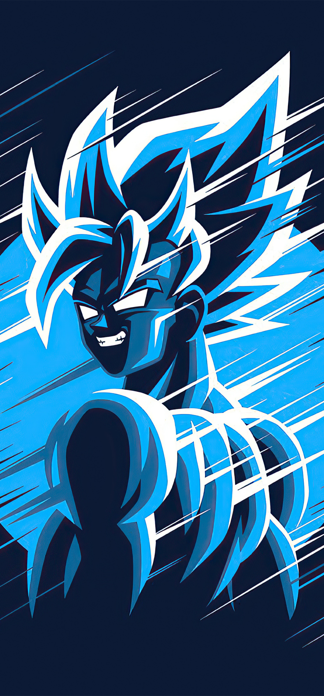 Dragon Ball Z Goku Blue Moon