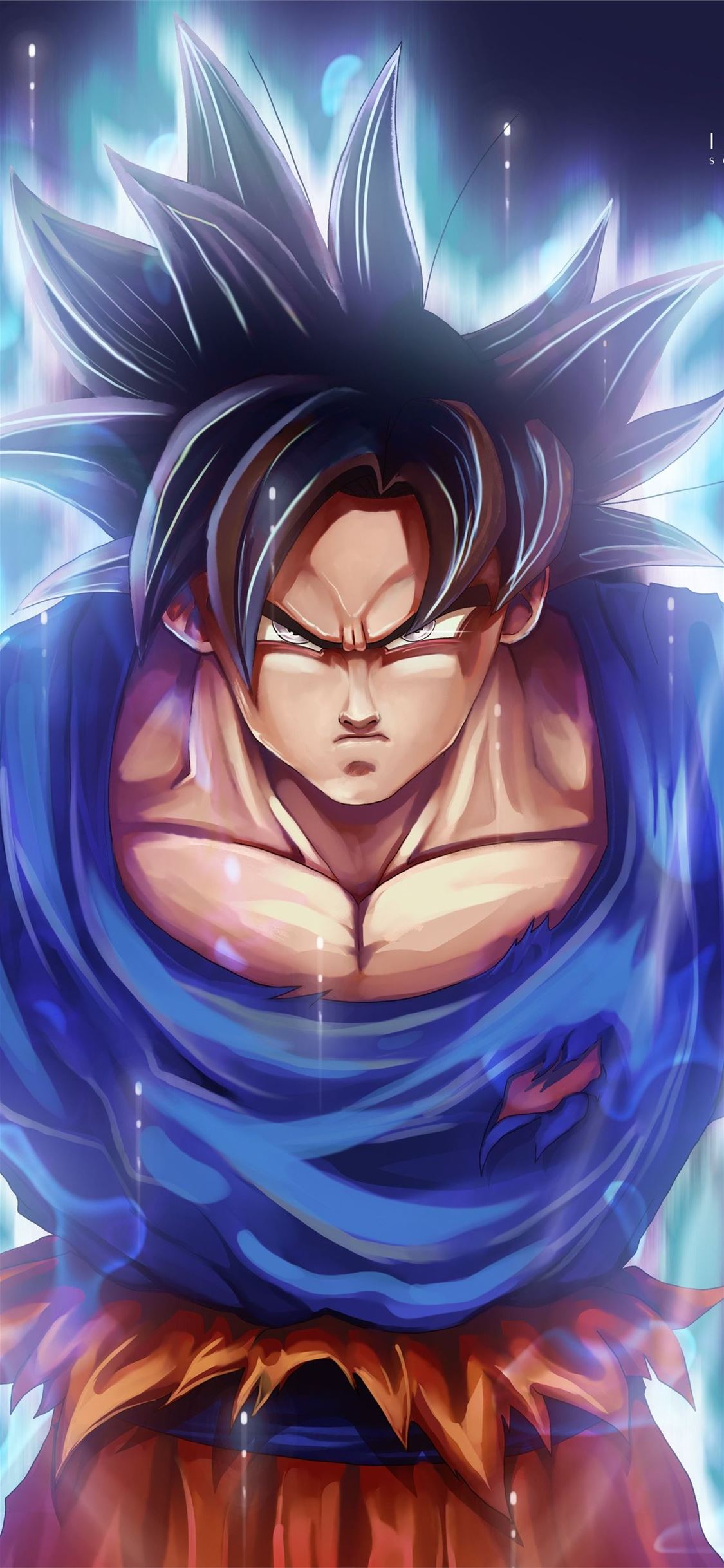 Badass Goku Ultra Instinct iPhone