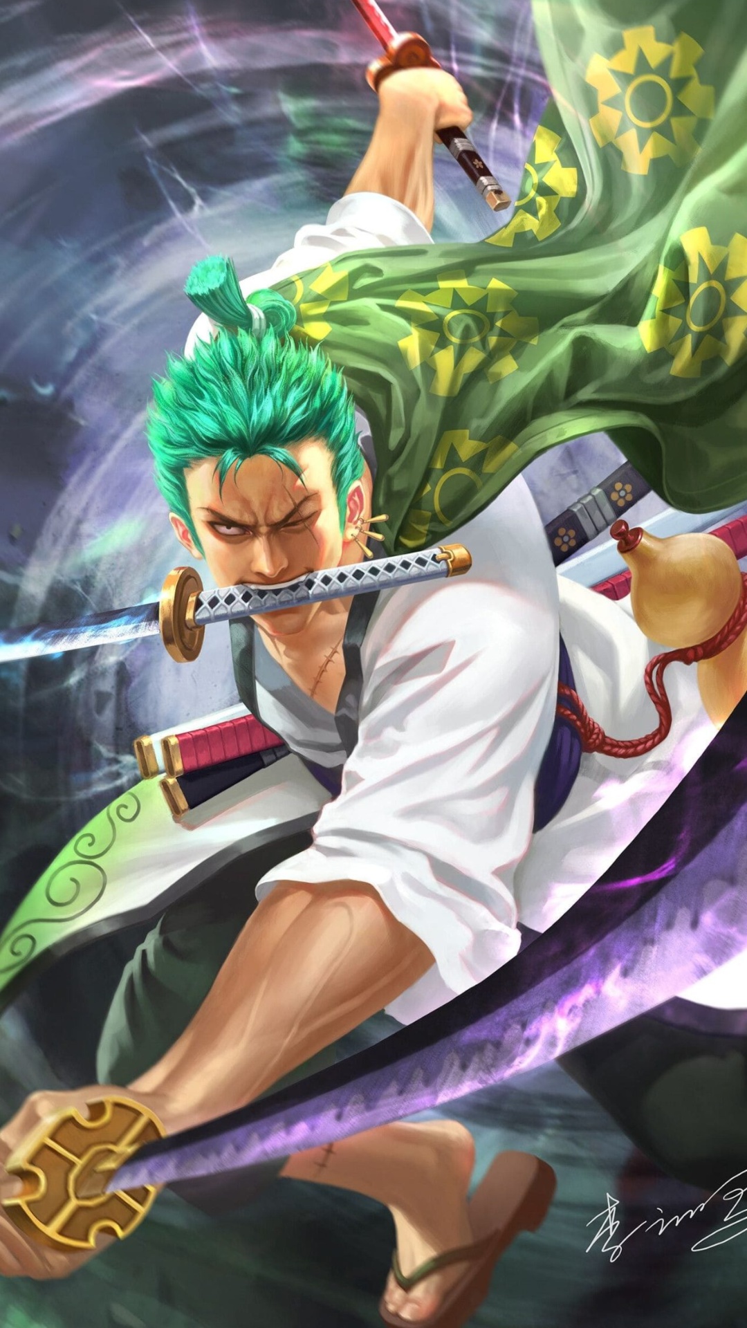Roronoa Zoro iPhone Wallpaper